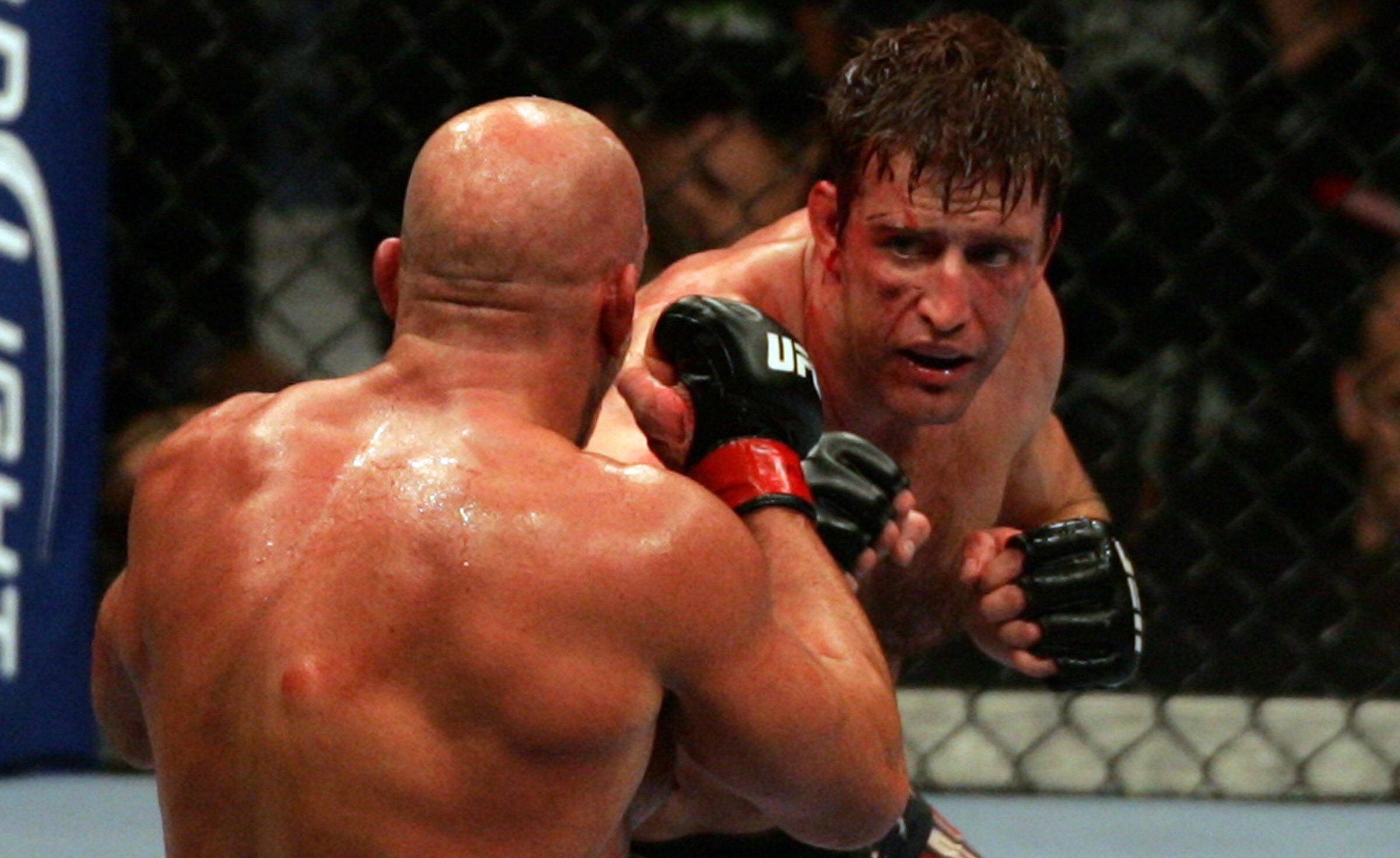 Stephan Bonnar takes on Mark Coleman.