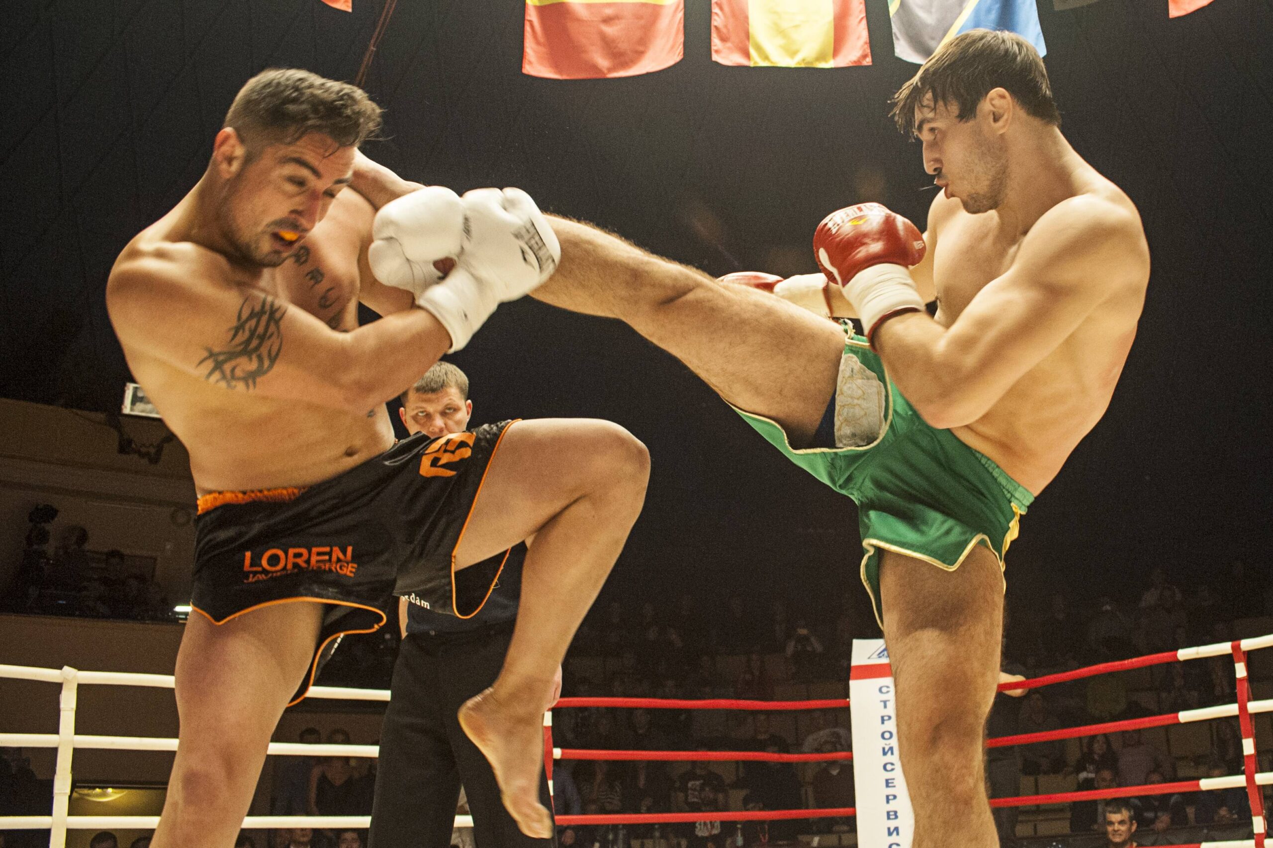 Artem Vakhitov (pictured on the right) will swap glove sizes and move to MMA rules soon.
