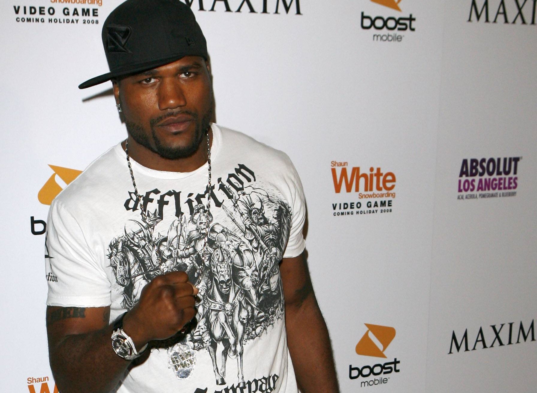 Former UFC star Quinton 'Rampage' Jackson in 2008. IMAGO/ZUMA Wire