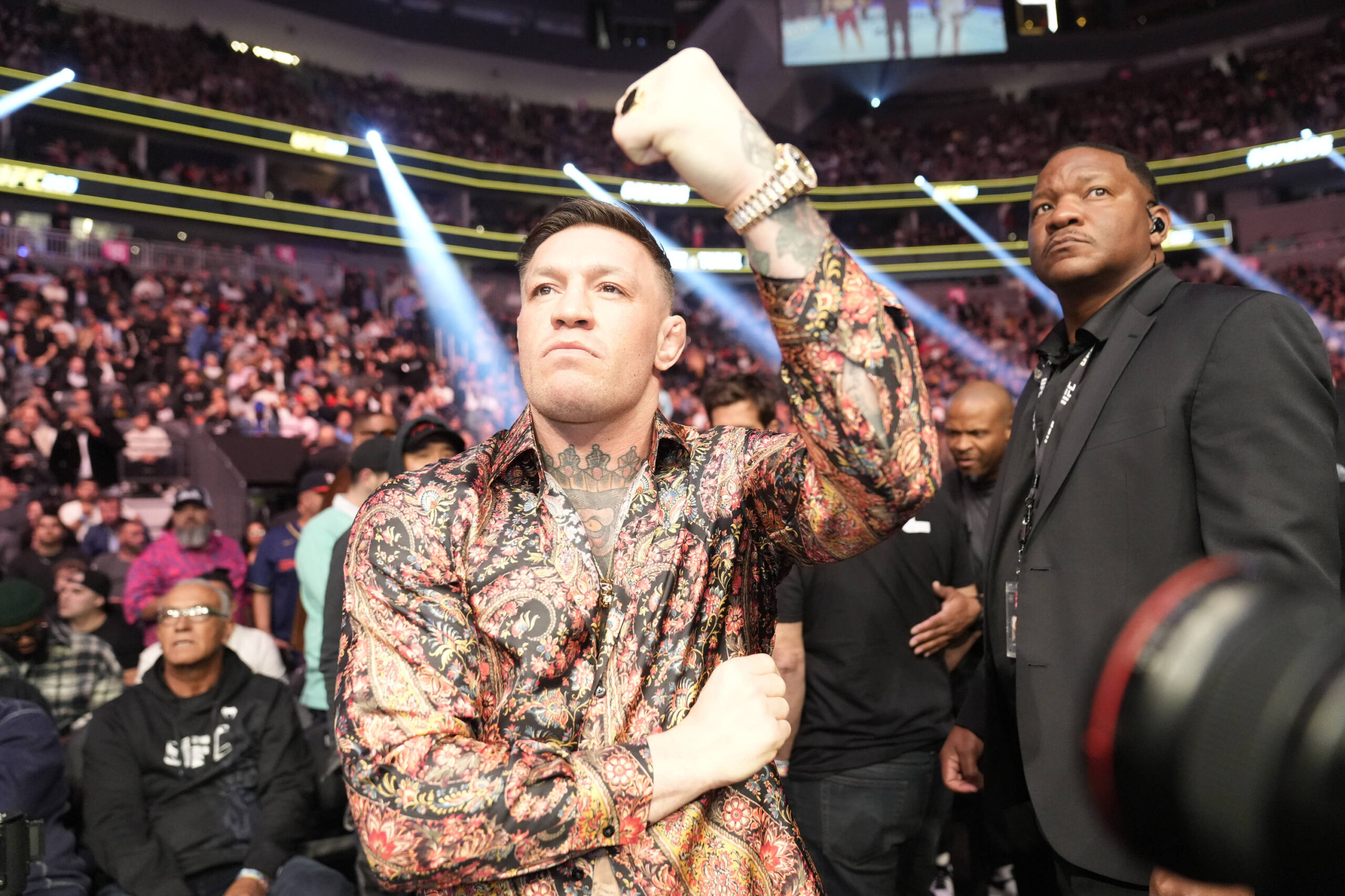 Conor McGregor at UFC 285 in March 2023.