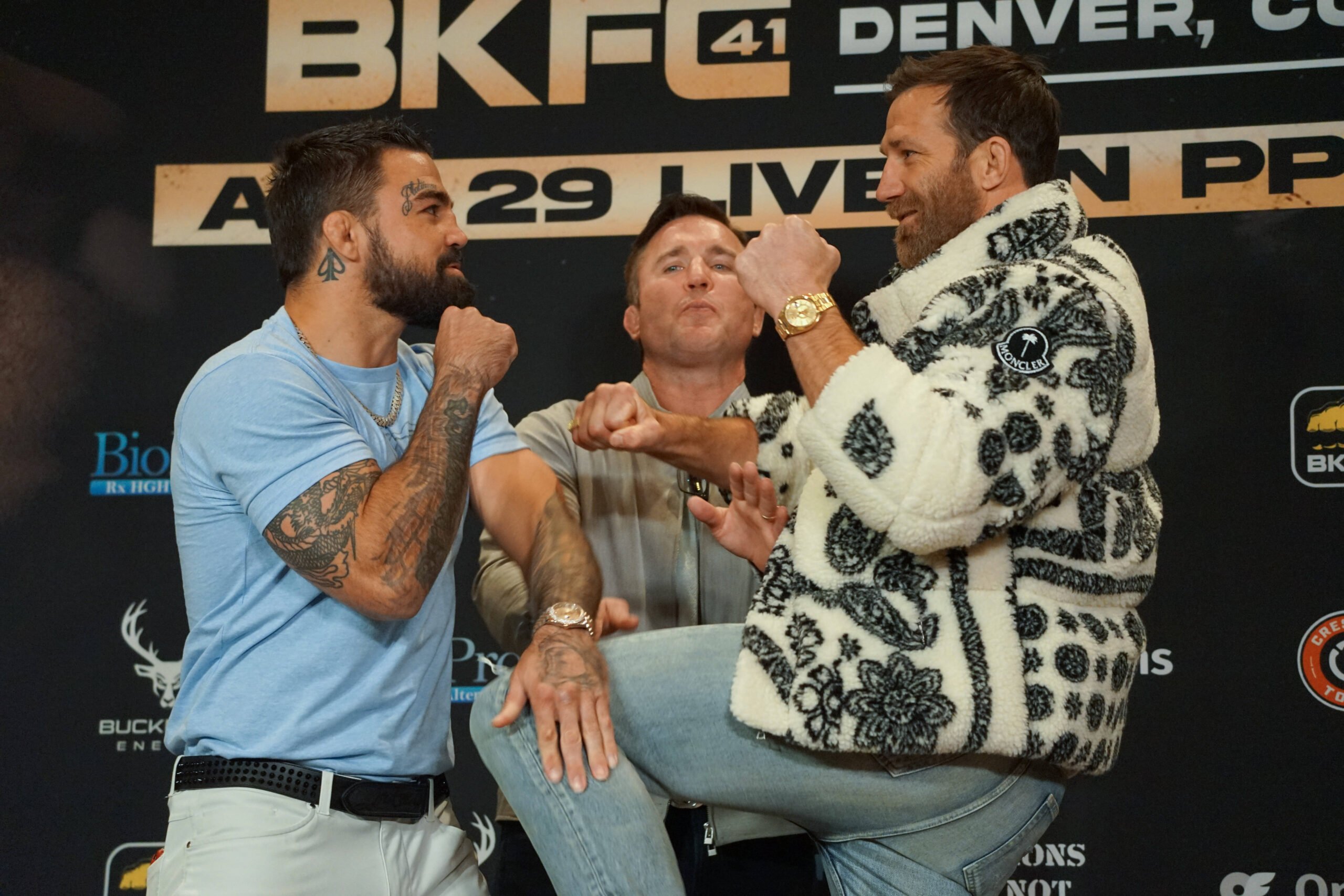 Mike Perry and Luke Rockhold face off for BKFC 41.