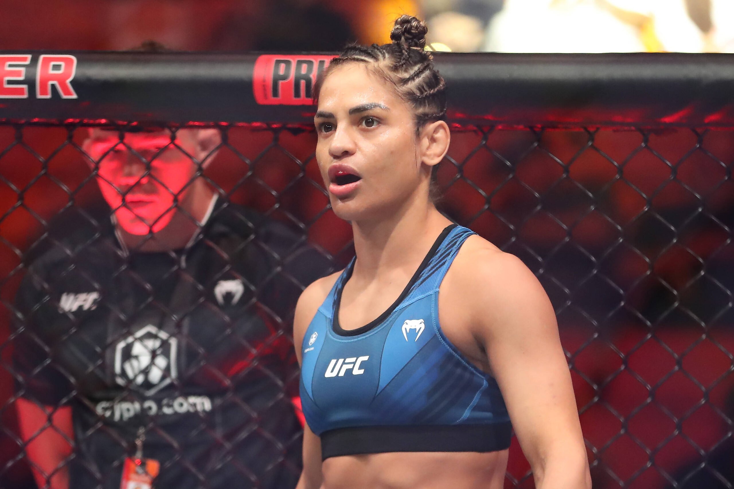Cynthia Calvillo at UFC 287.