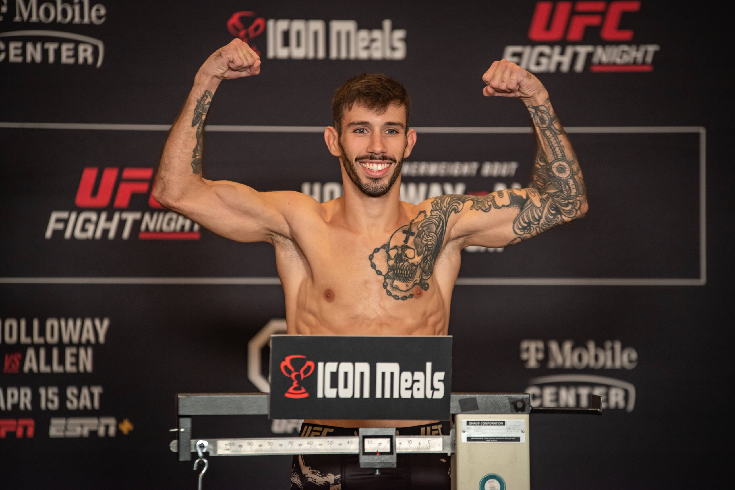 Matheus Nicolau is set to face Brandon Royval at UFC Kansas City.