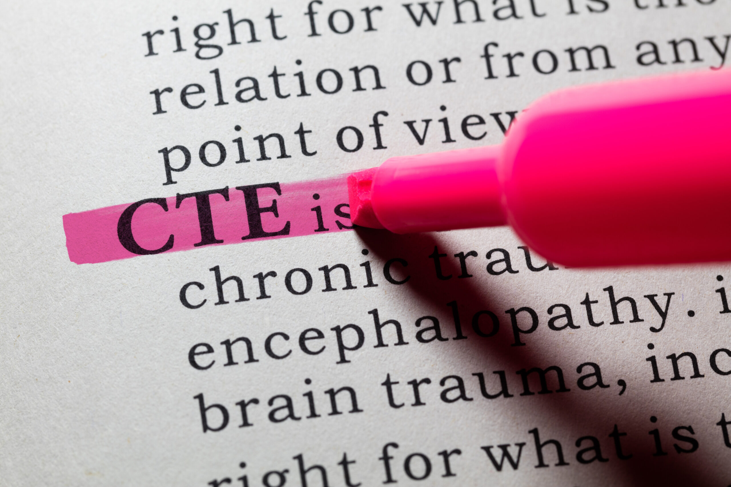 CTE defined by the dictionary, deemed by UFC Hall of Famer BJ Penn as 'fake'