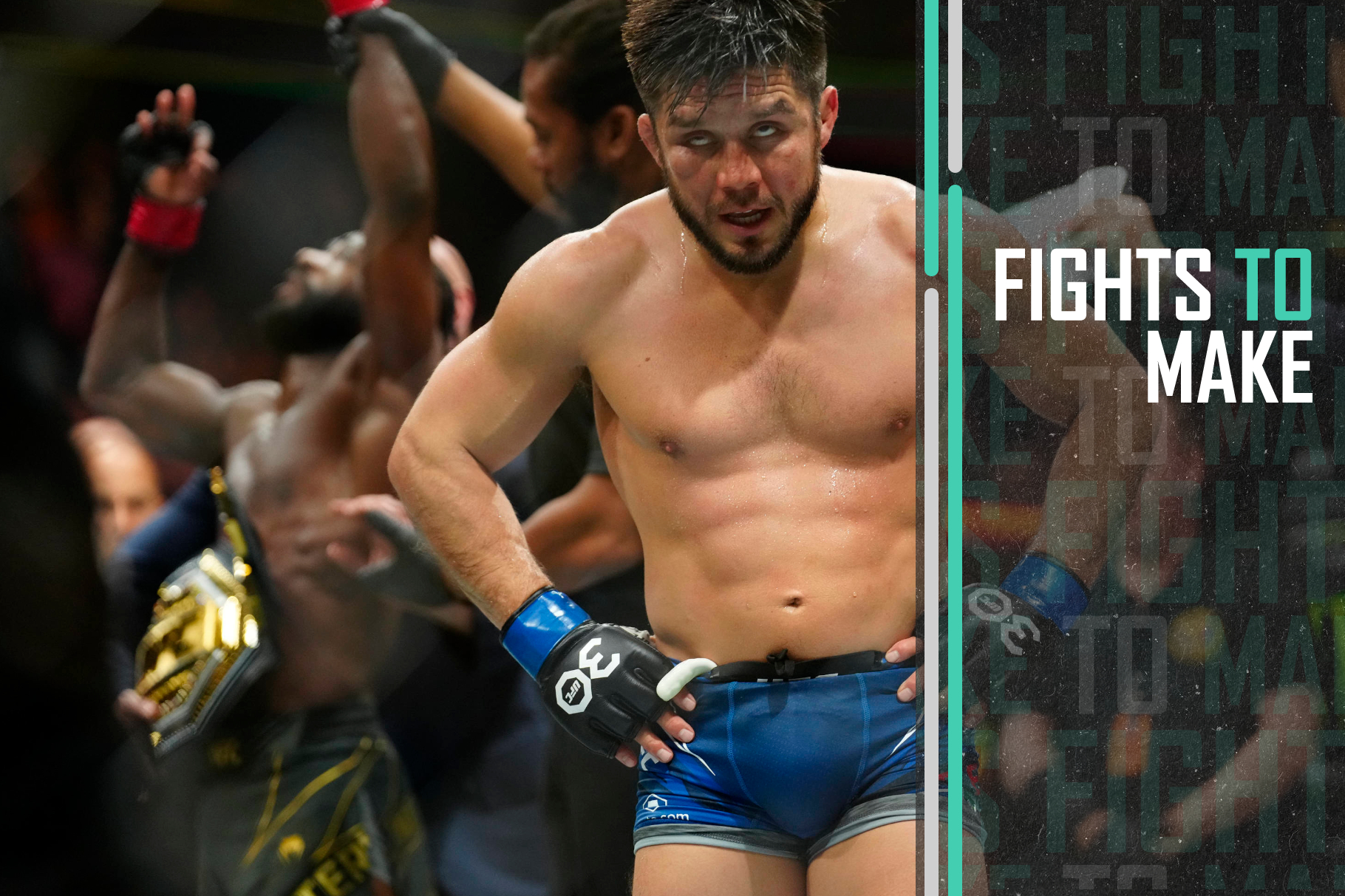 Henry Cejudo reacts to his loss to Aljamain Sterling at UFC 288.