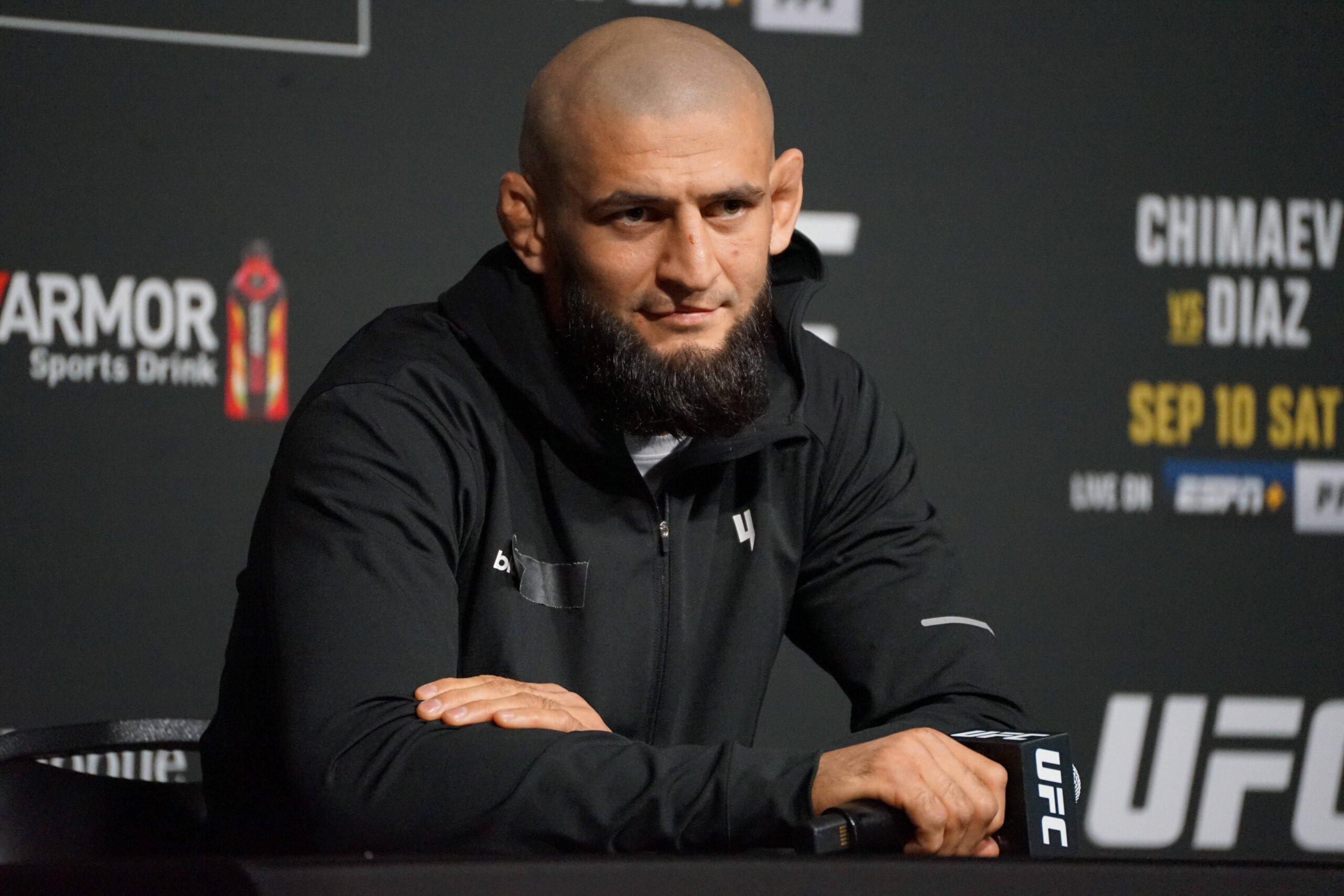 Dana White Khamzat Chimaev Kamaru Usman