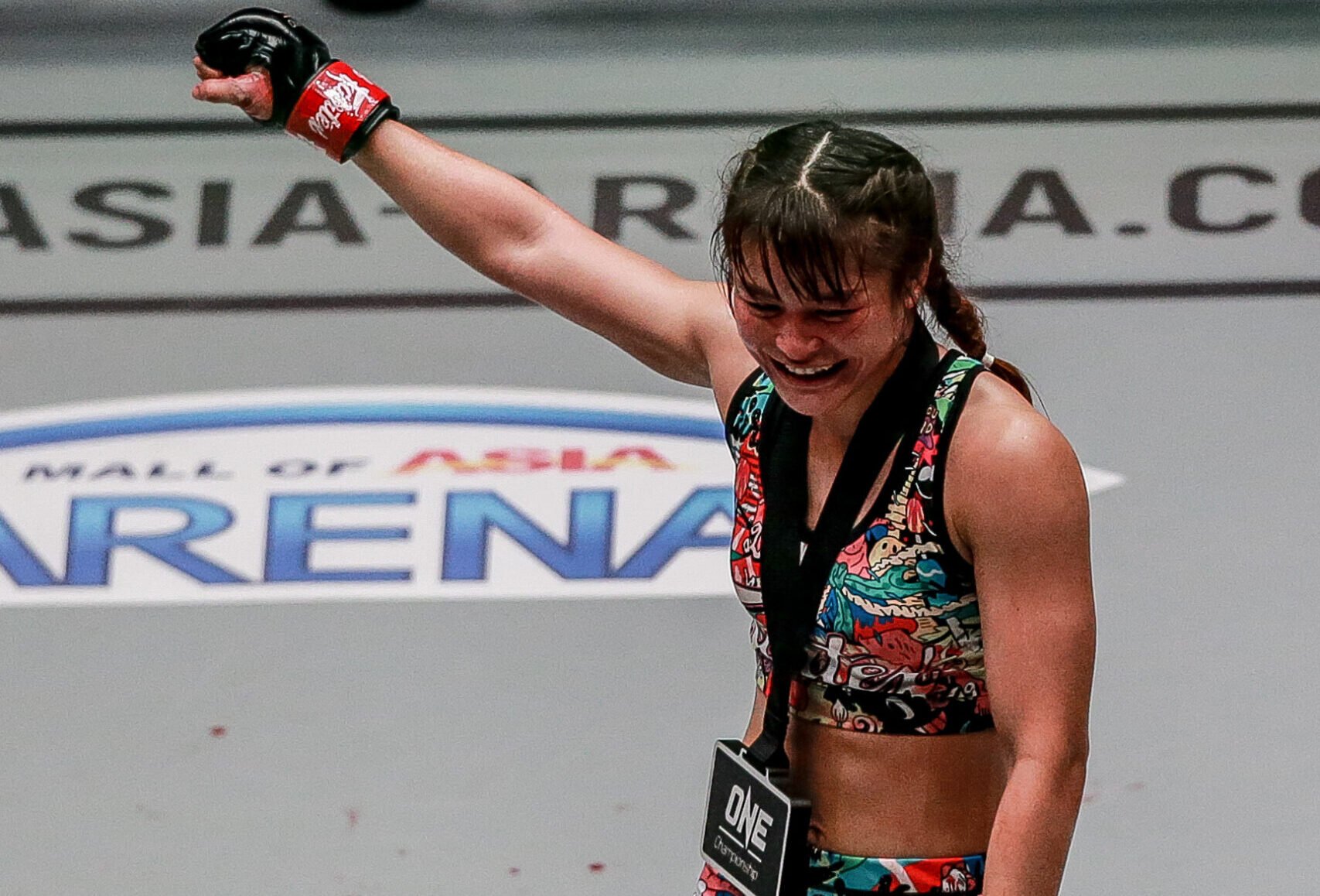 ONE Fight Night 10 fighter Stamp Fairtex.