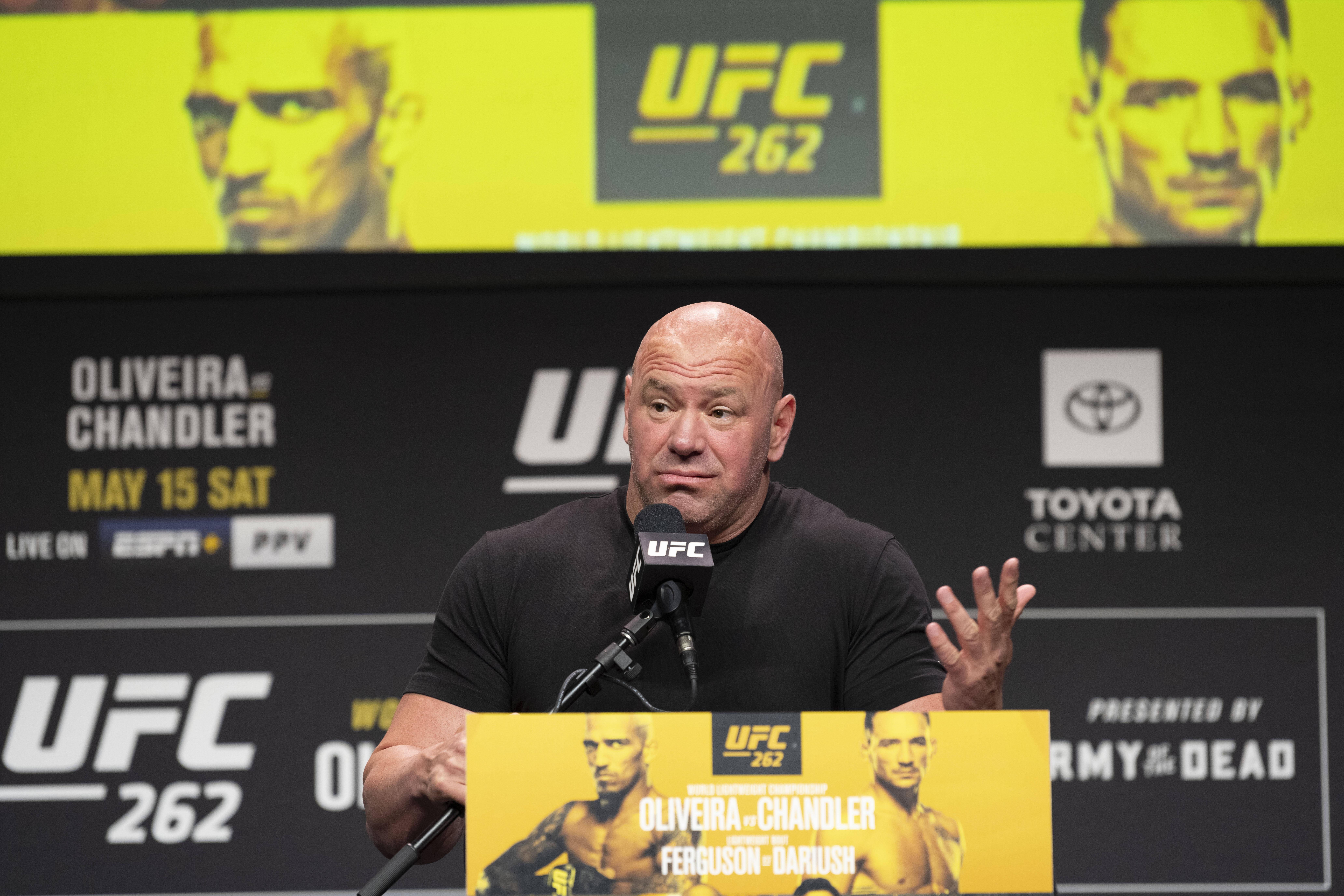 UFC president Dana White