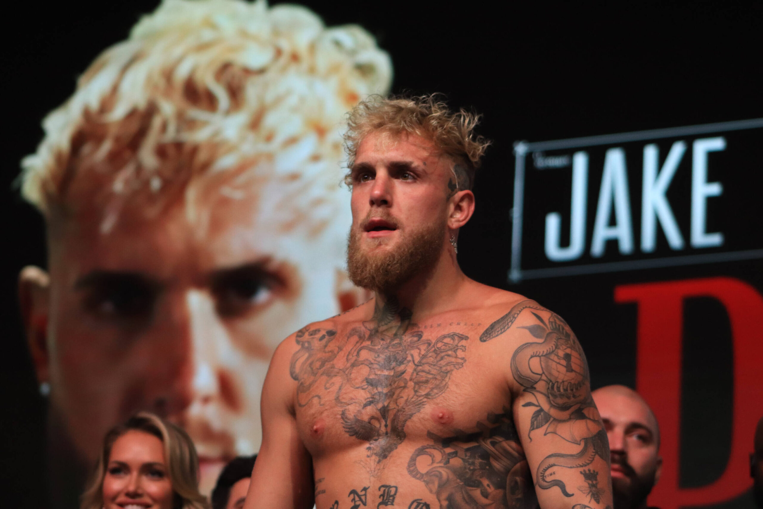 Future Nate Diaz opponent Jake Paul.