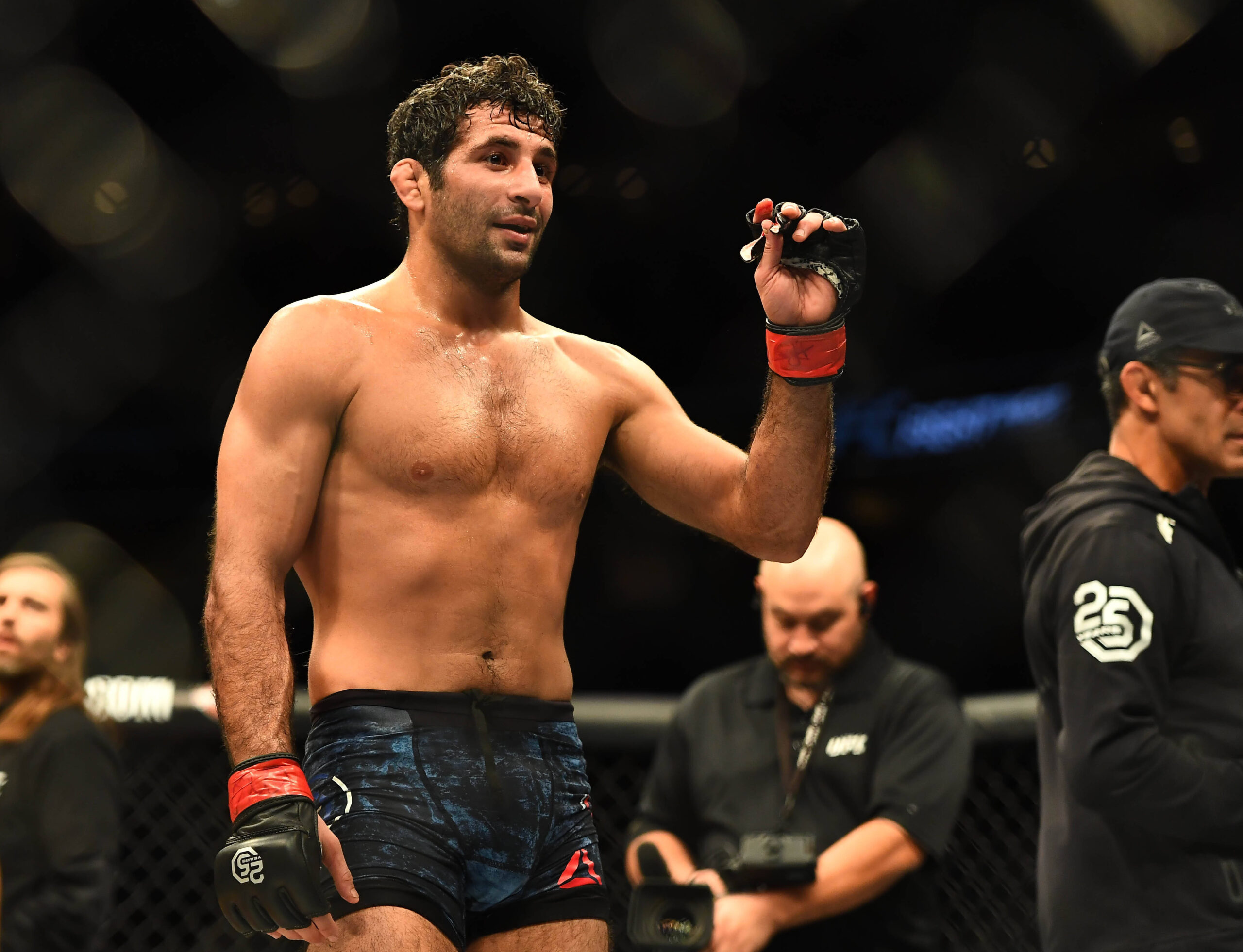 Beneil Dariush after a UFC Fight Night in 2018.
