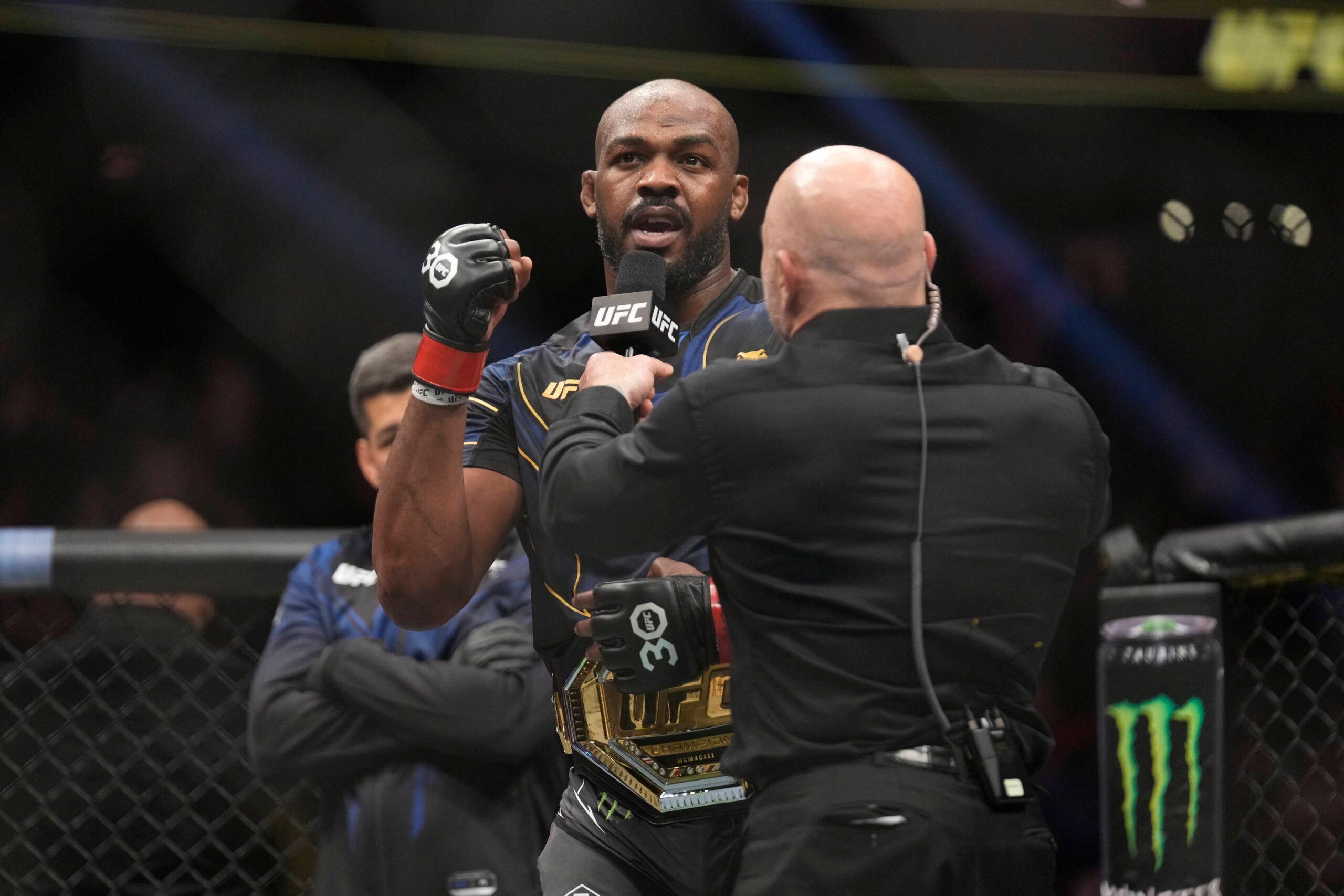 Jon Jones holds the UFC record for most title fight wins.