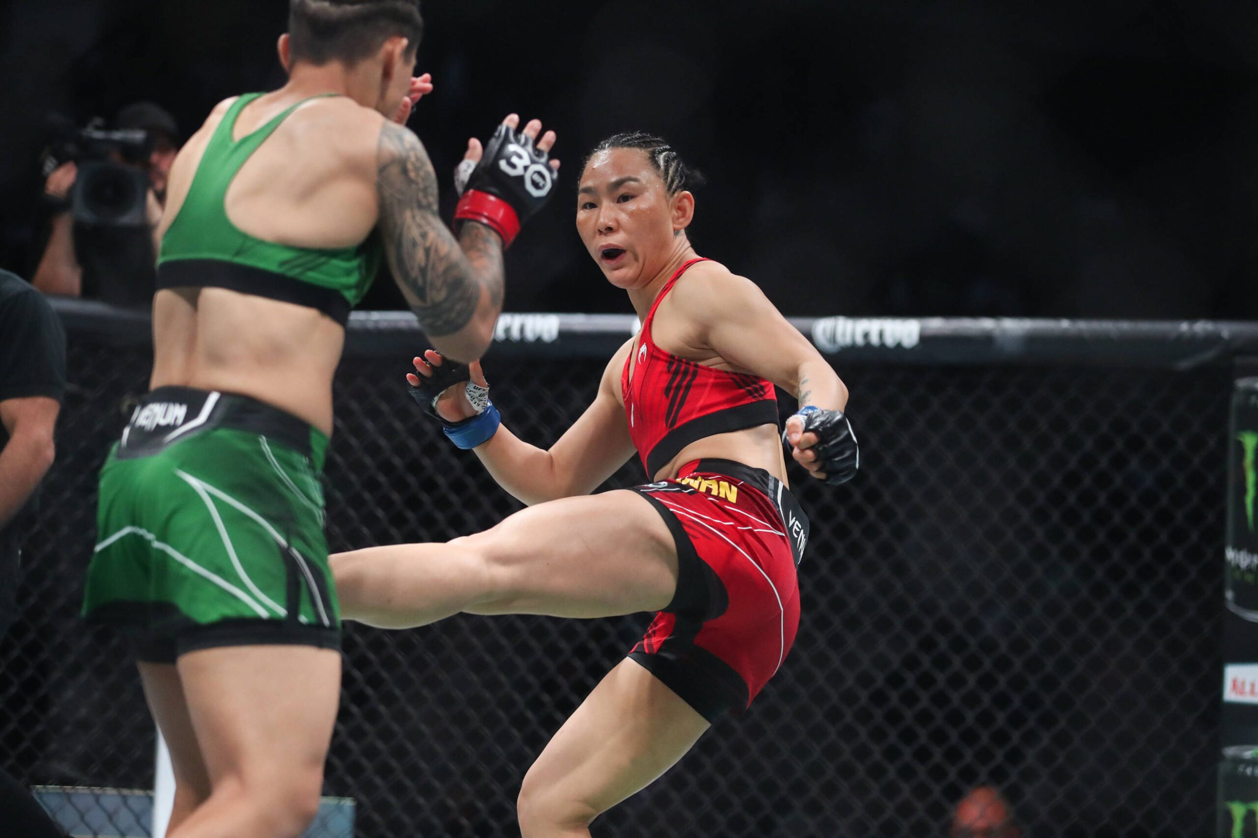 Yan Xiaonan won her UFC 288 bout against Jessica Andrade.