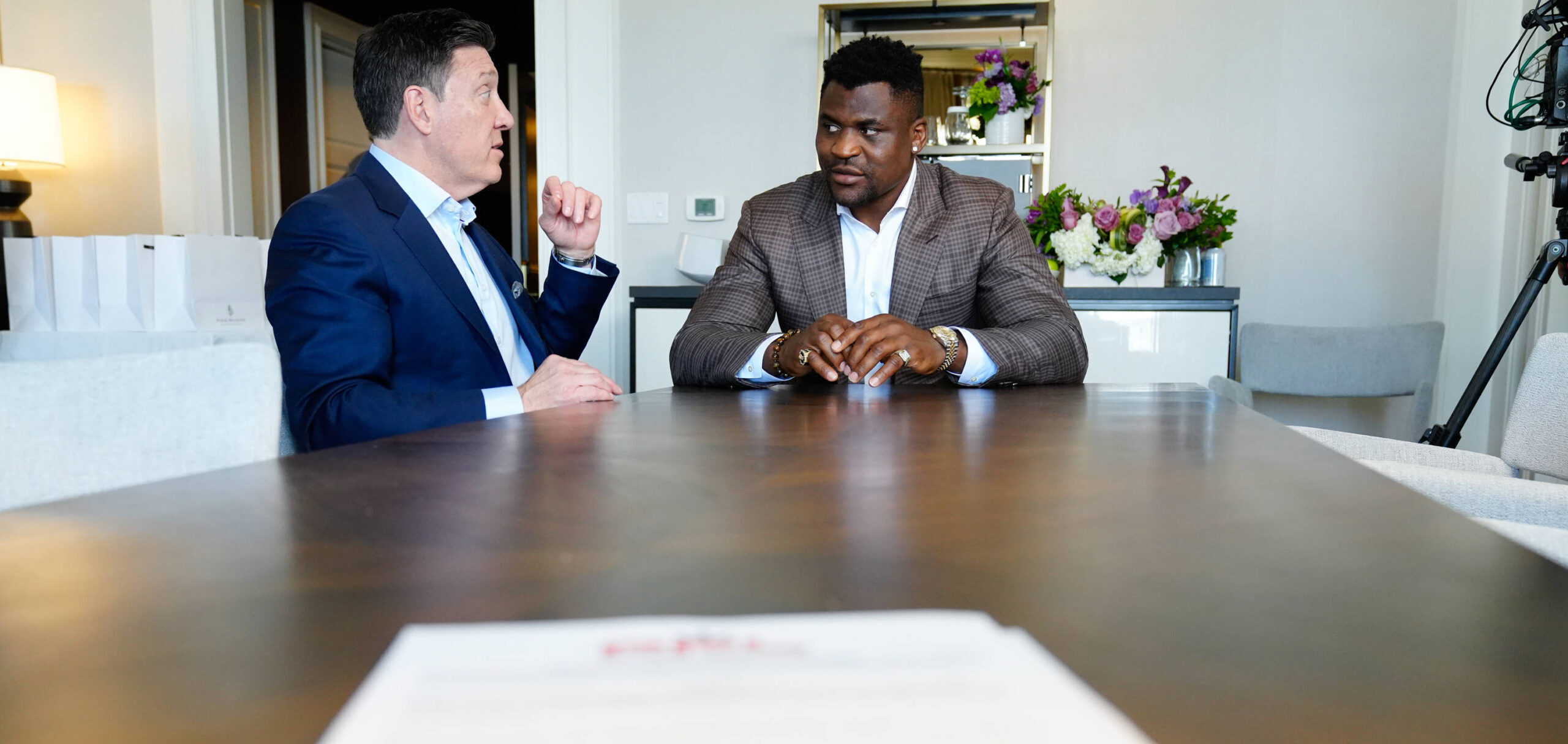 Francis Ngannou and his new PFL contract.