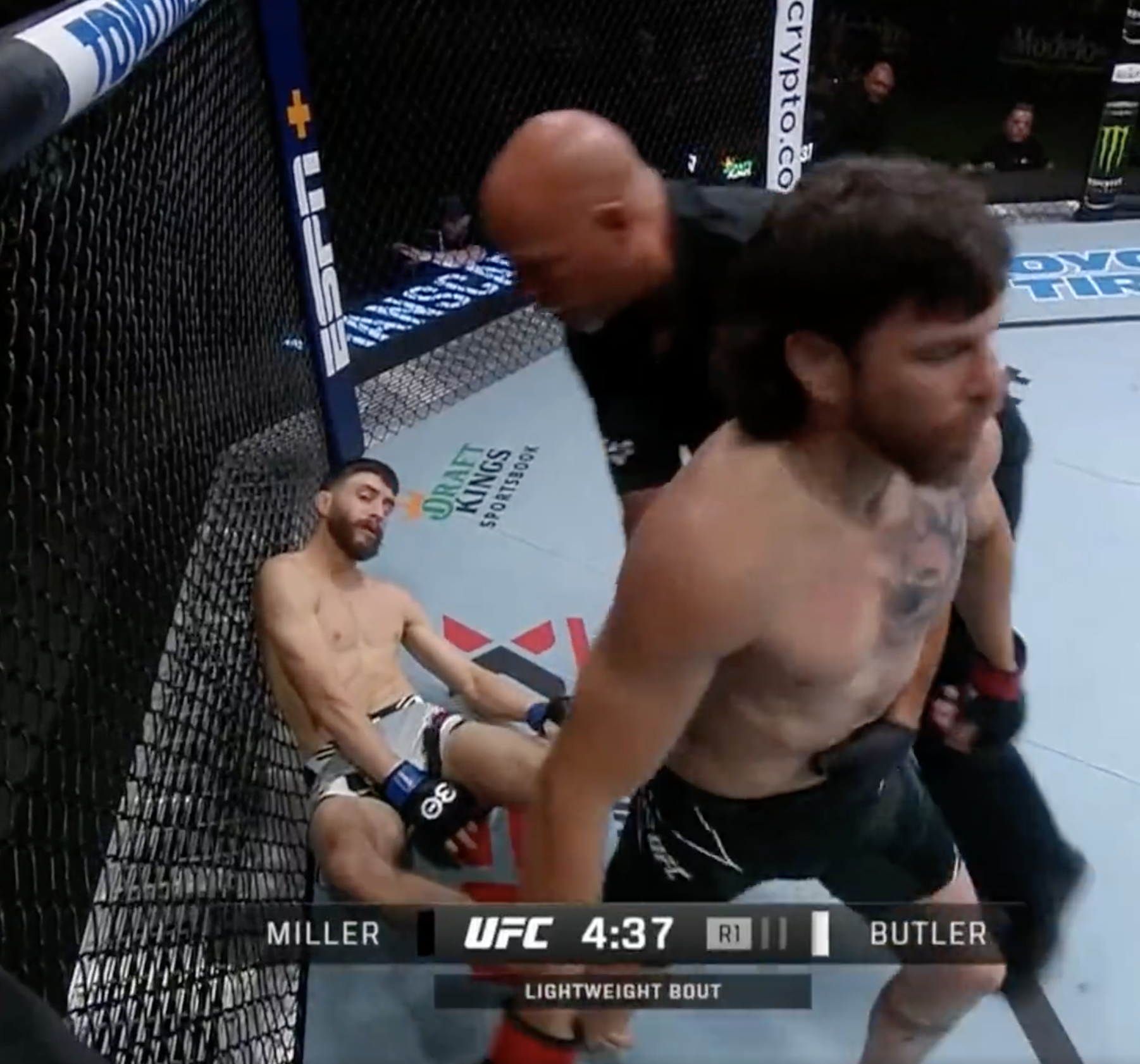 Jim Miller sparked out Jesse Butler at UFC Fight Night: Kara-France vs. Albazi