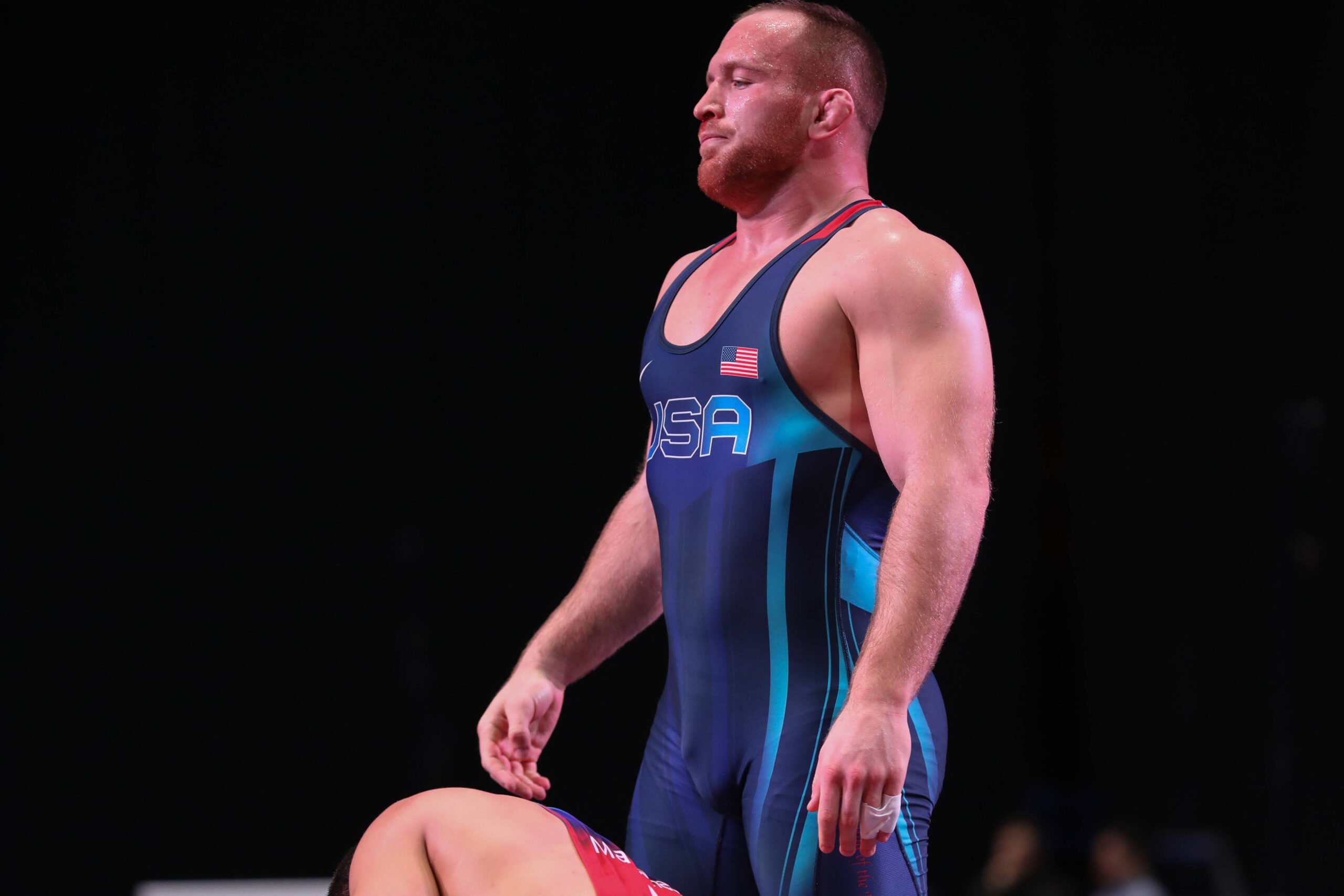 Kyle Snyder at the 2023 Zagreb open.