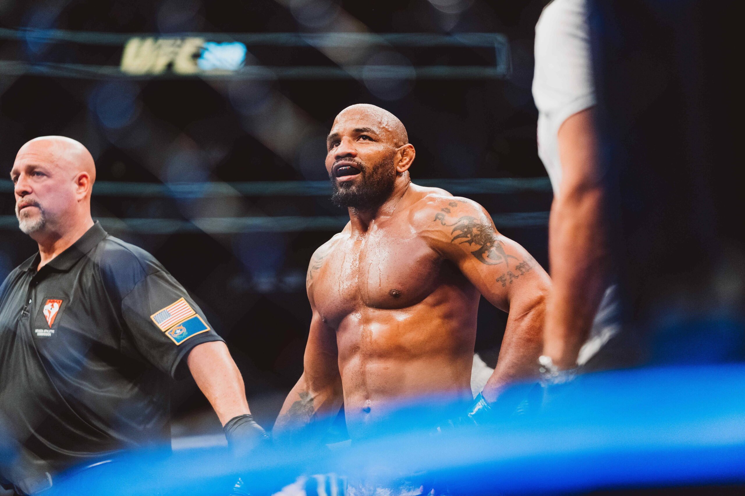 Yoel Romero wasn't at Wednesday's Bellator press conference.