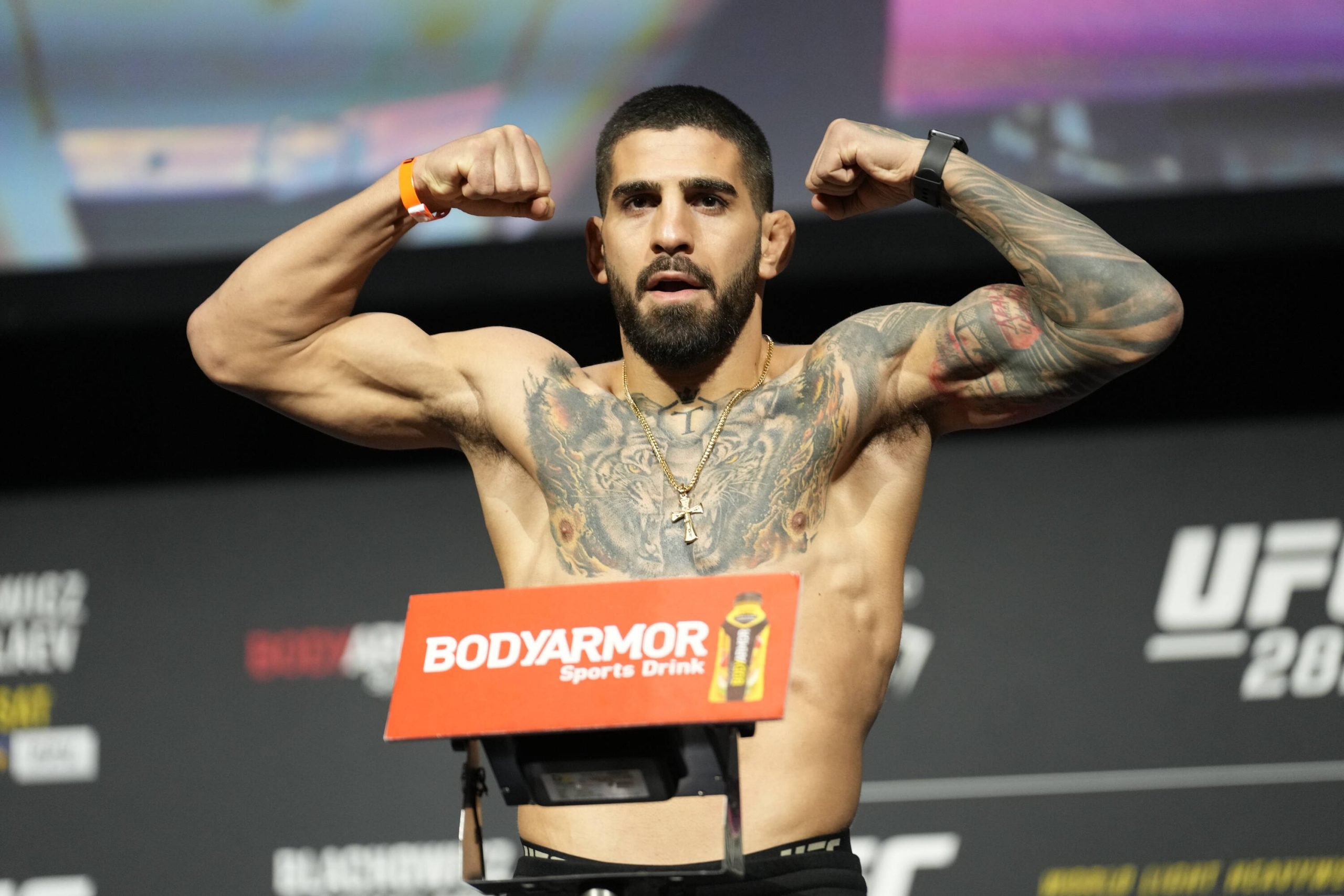 Ilia Topuria is expected to take on Josh Emmett at this weekend's UFC Fight Night card.