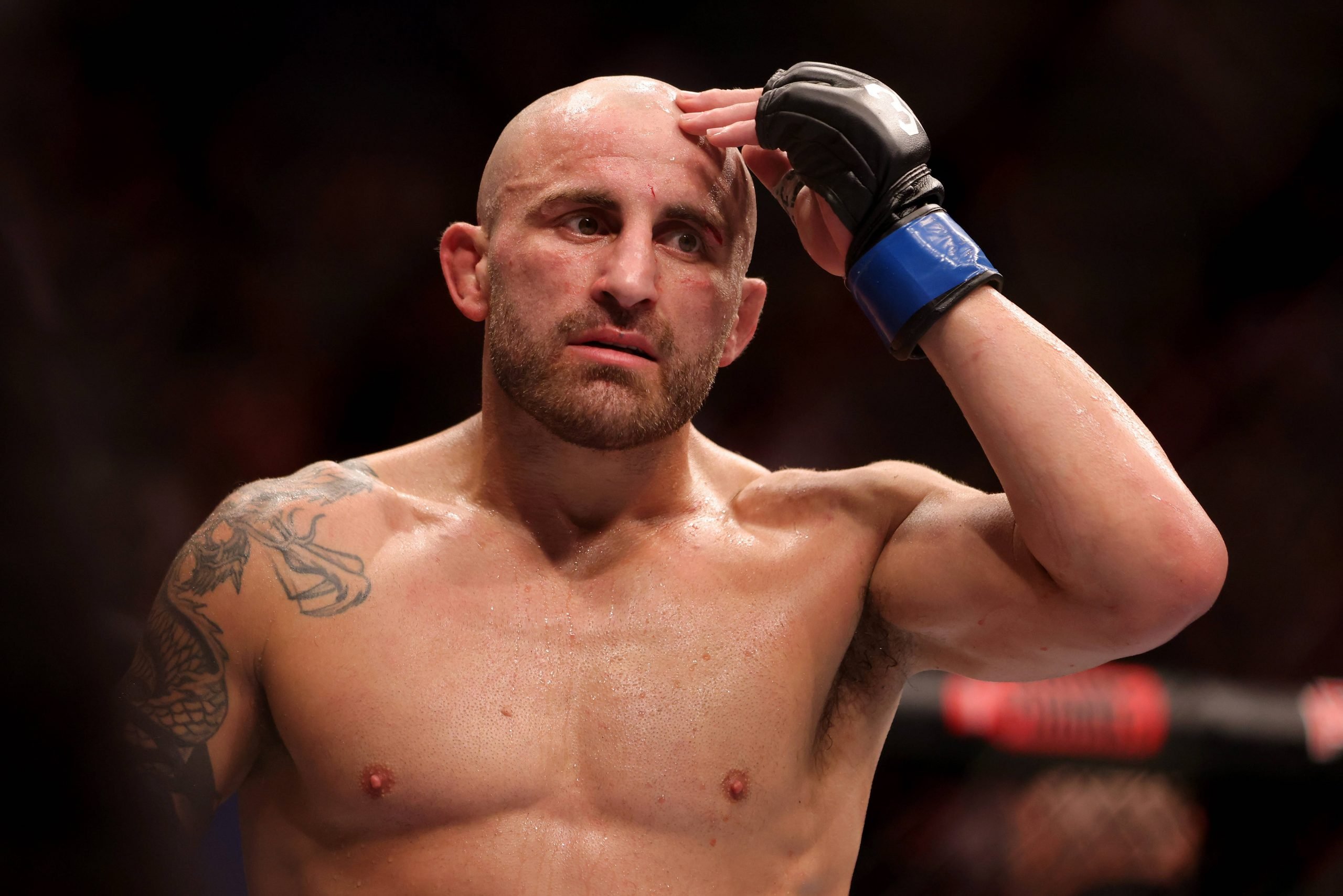 IMAGO/AAP: UFC champion Alexander Volkanovski nearly lost his belt at UFC 266.
