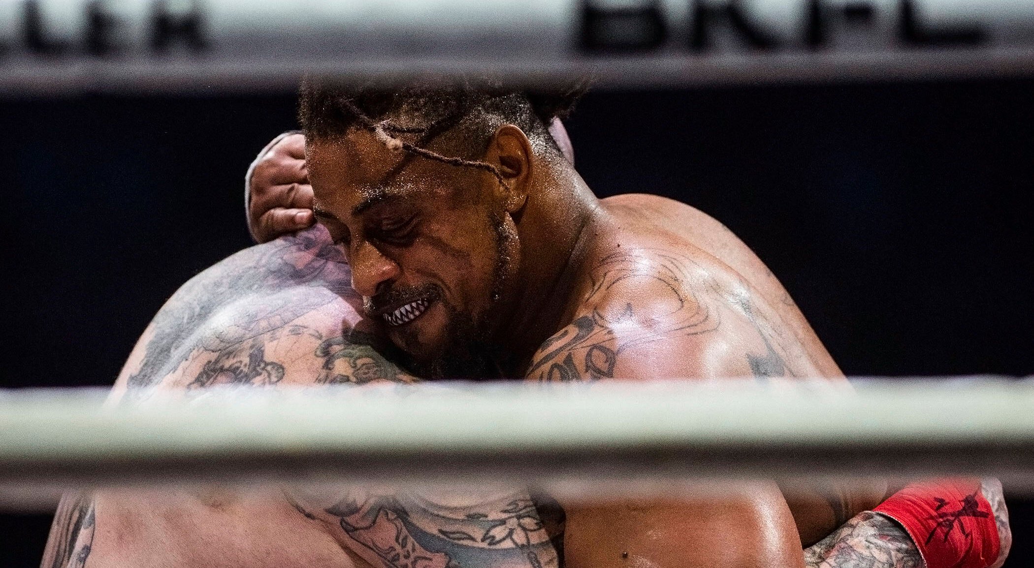 Greg Hardy fighting for BKFC.