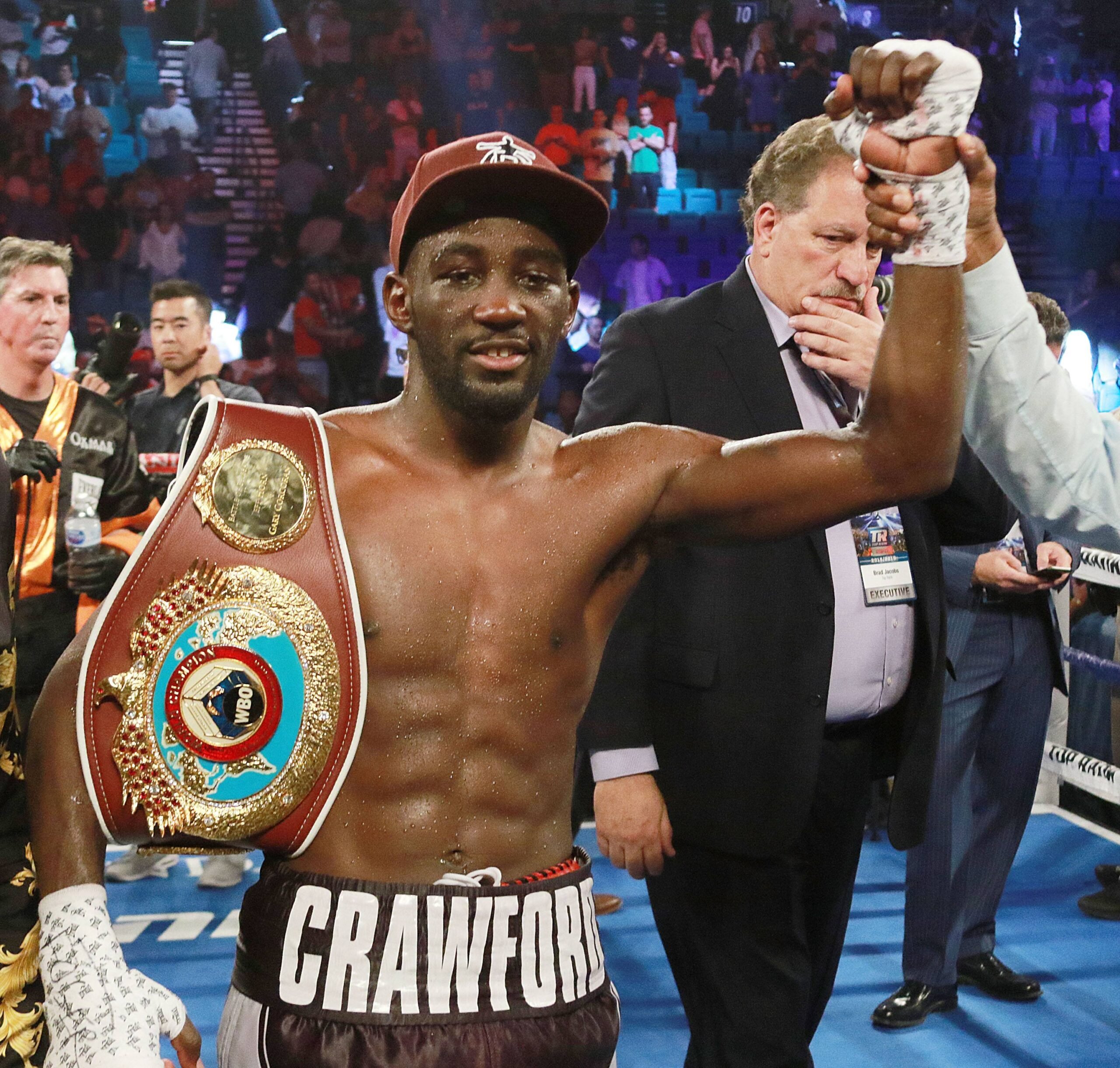 Terence Crawford after KO'ing Jeff Horn.