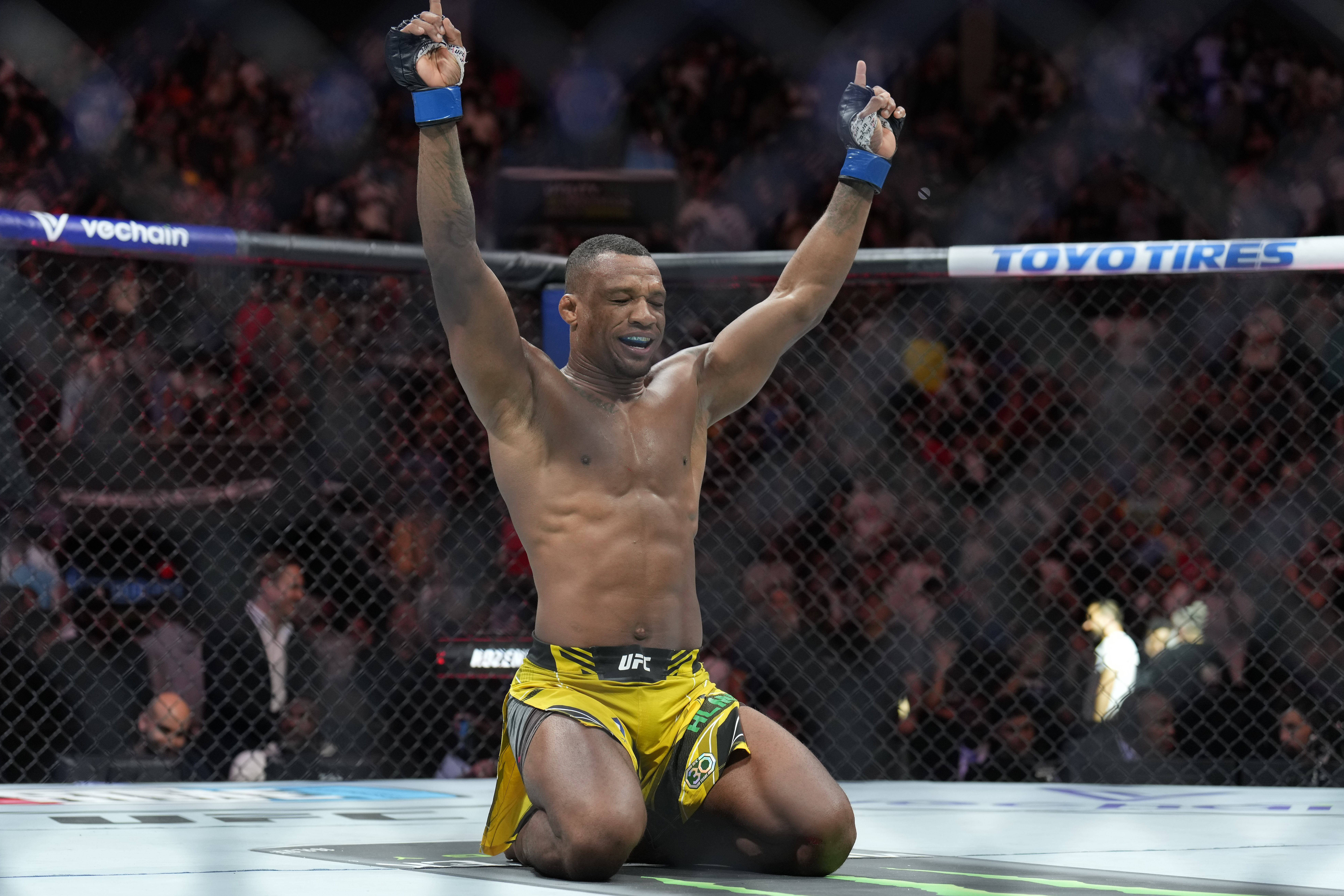 Jailton Almeida at UFC Charlotte.