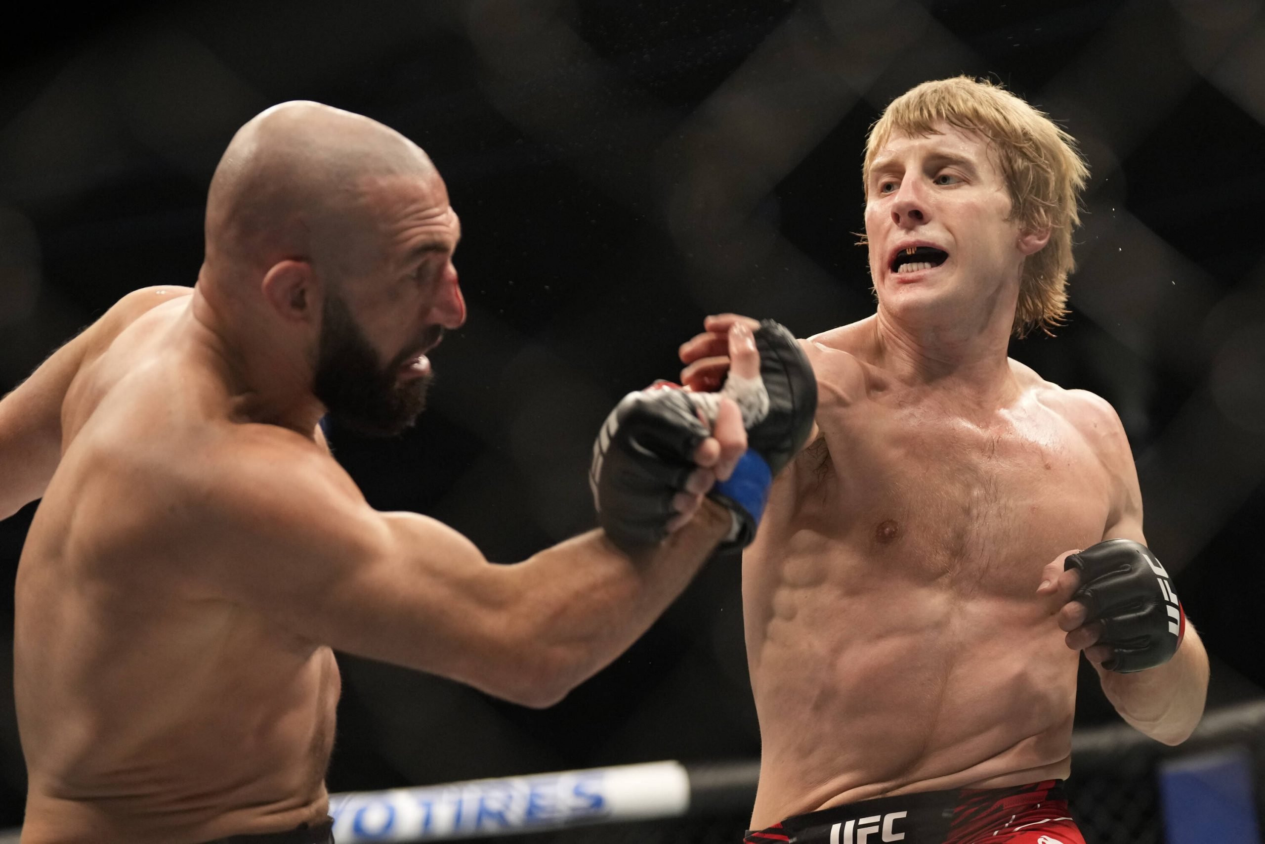 Paddy Pimblett when he fought Jared Gordon.