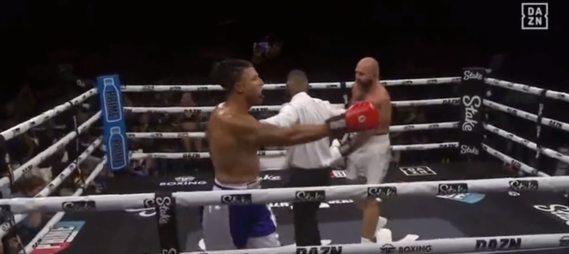 Chase DeMoor vs Alan Belcher at Misfits Boxing 8.
