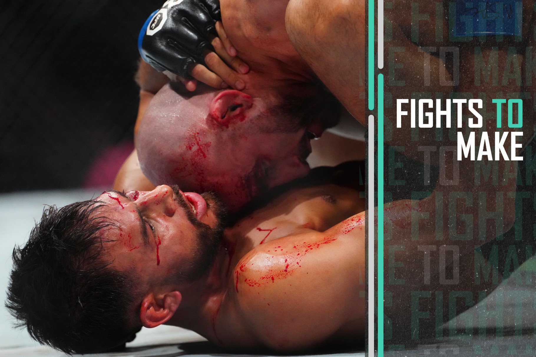Yair Rodriguez struggles with Alex Volkanovski at UFC 290.