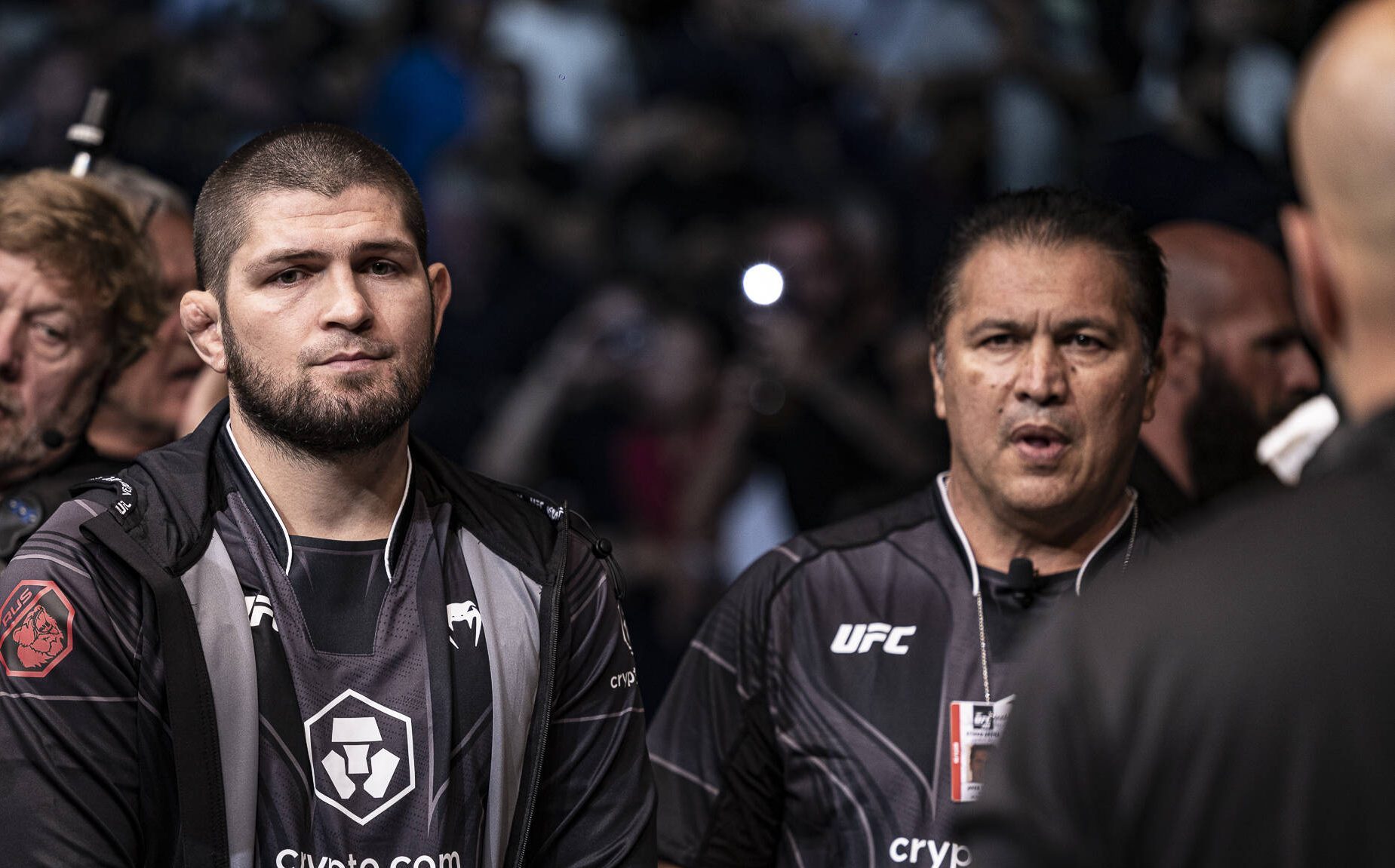 Javier Mendez and Khabib Nurmagomedov.