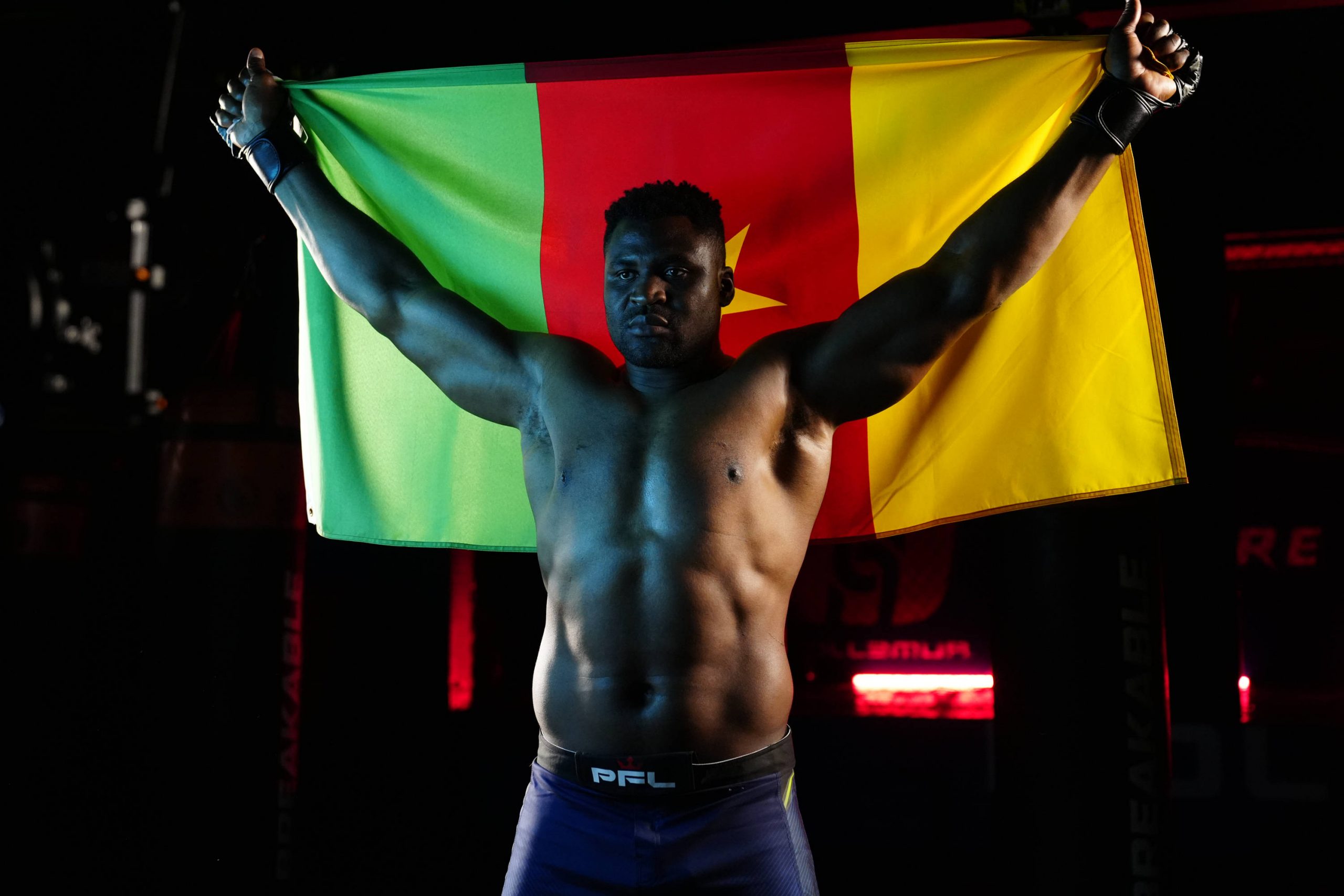 PFL fighter and former UFC heavyweight champion Francis Ngannou.