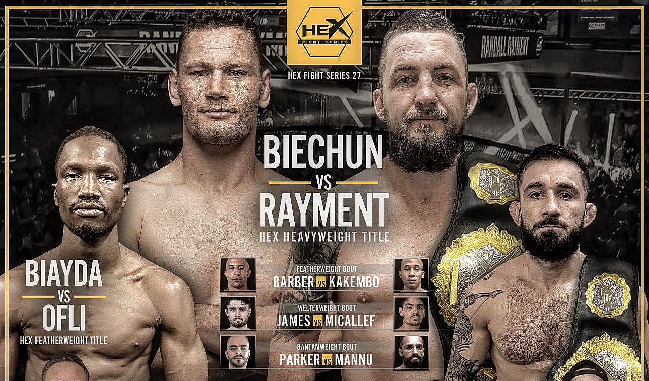 Hex Fight Series 27 official poster