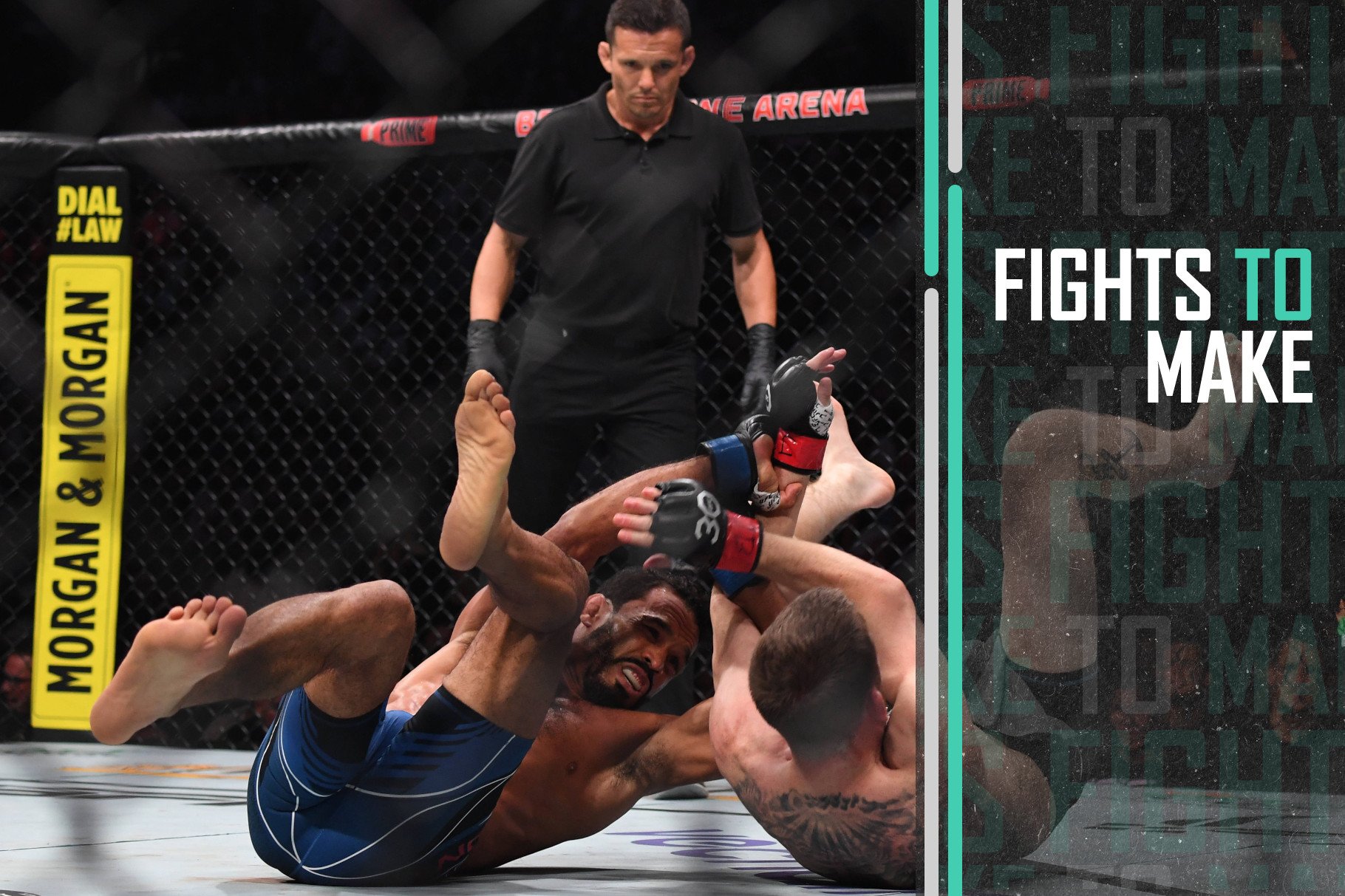 Rob Font and Cory Sandhagen tangle at UFC Nashville.