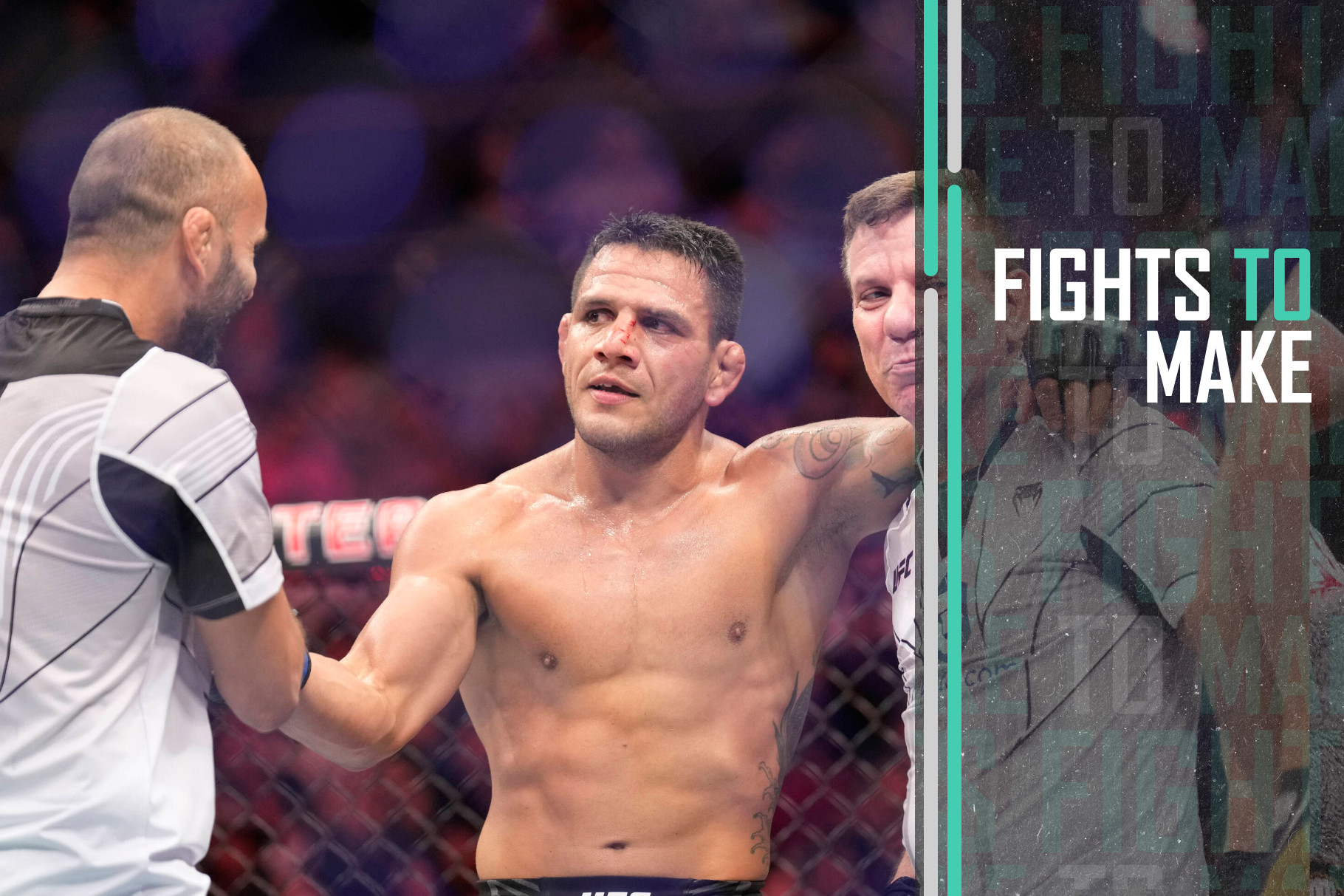 UFC Fight Night headliner Rafael dos Anjos.
