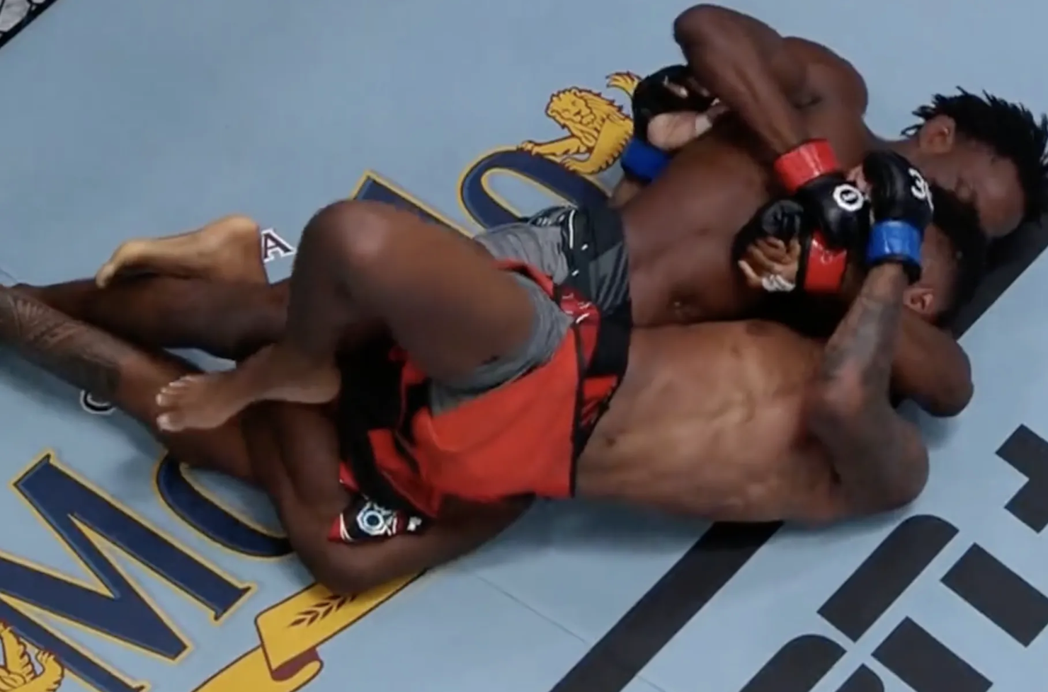 Da'Mon Blackshear is now one of three UFC fighters to earn a twister win.