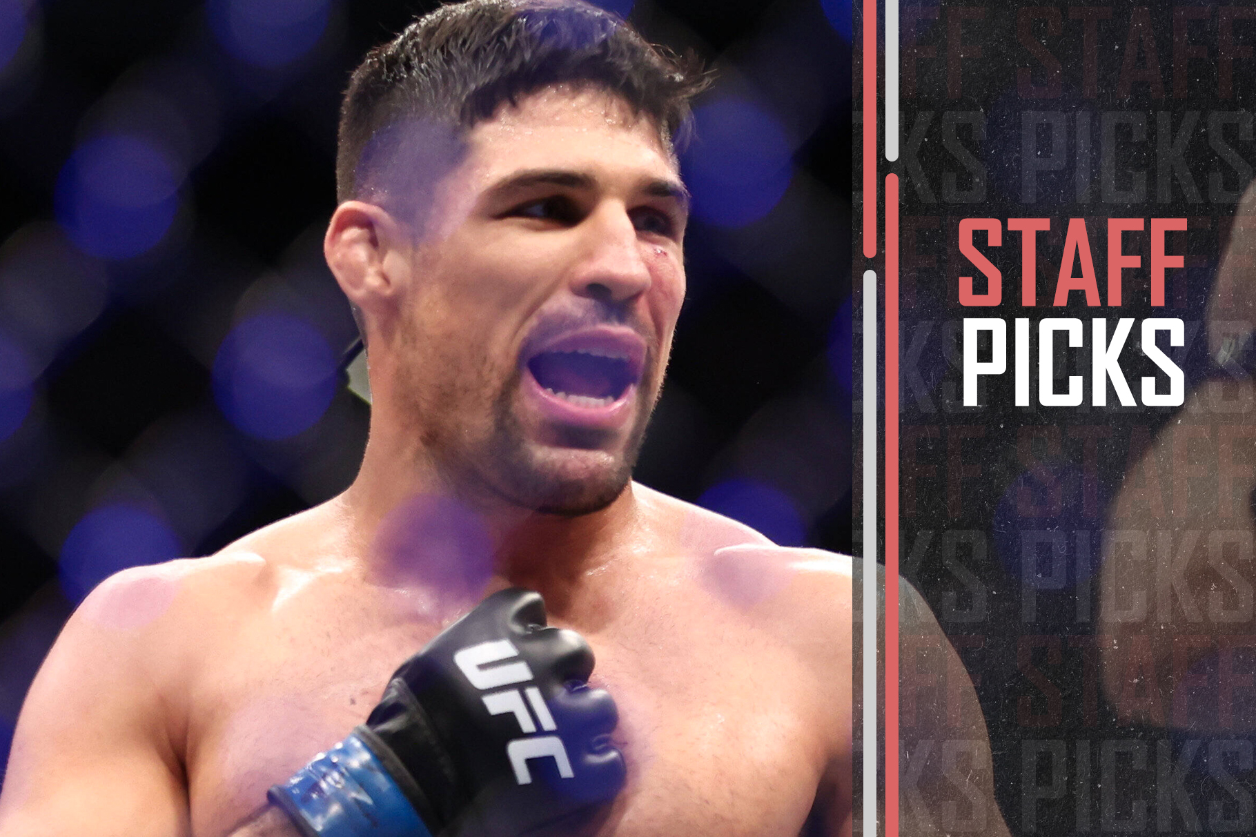 UFC Fight Night Vicente Luque vs Rafael dos Anjos staff picks