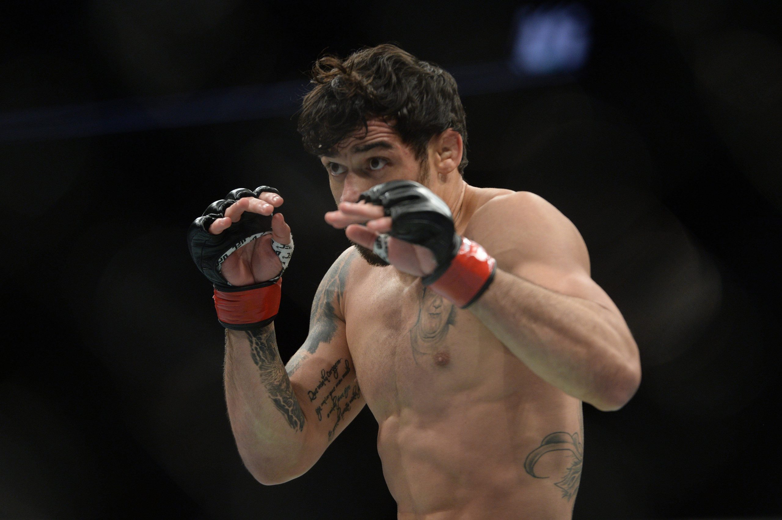 Ex-UFC champion Renan Barao in 2019.