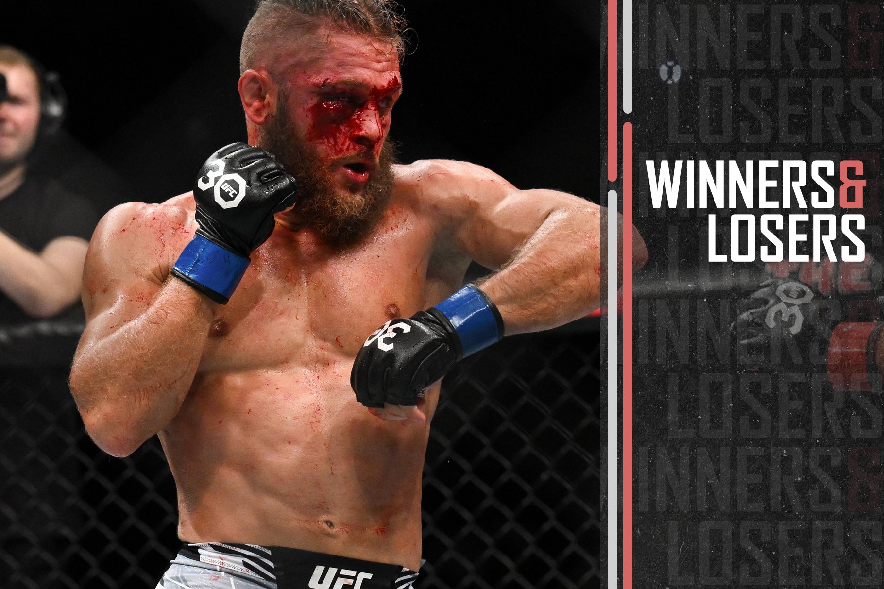 Rafael Fiziev during his UFC fight.