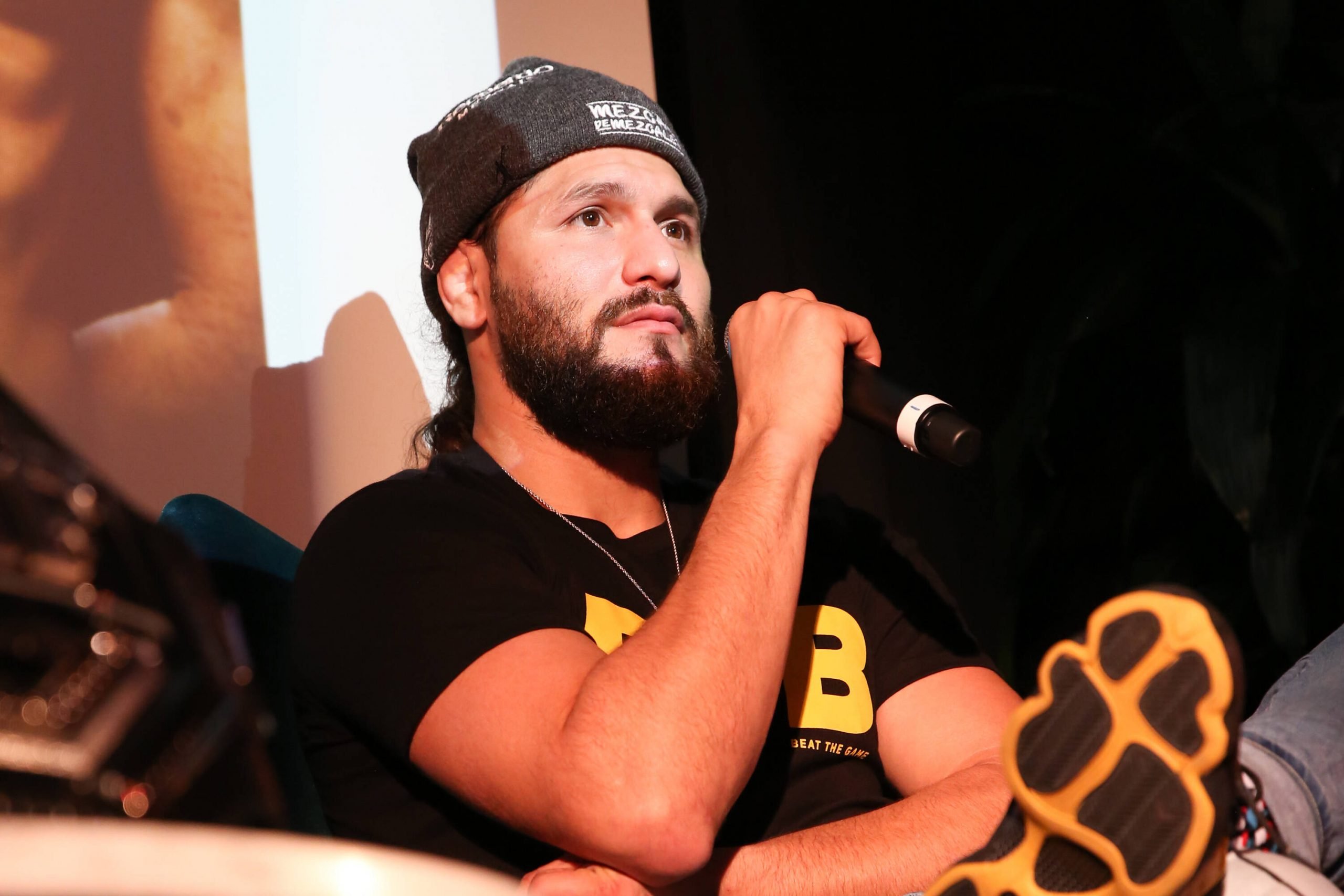February 13, 2020, Sydney, NSW, Australia: UFC fighter JORGE MASVIDAL during his Australian Tour at the Sydney Coliseum Theatre on February 13, 202...