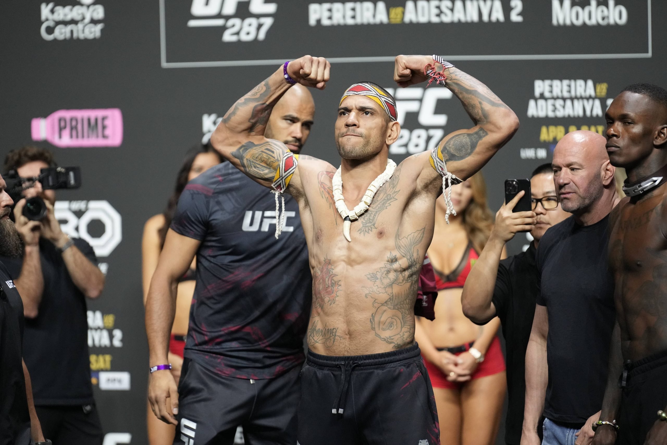 IMAGO/Zuma Wire: Alex Pereira lost to Israel Adesanya at UFC 287.