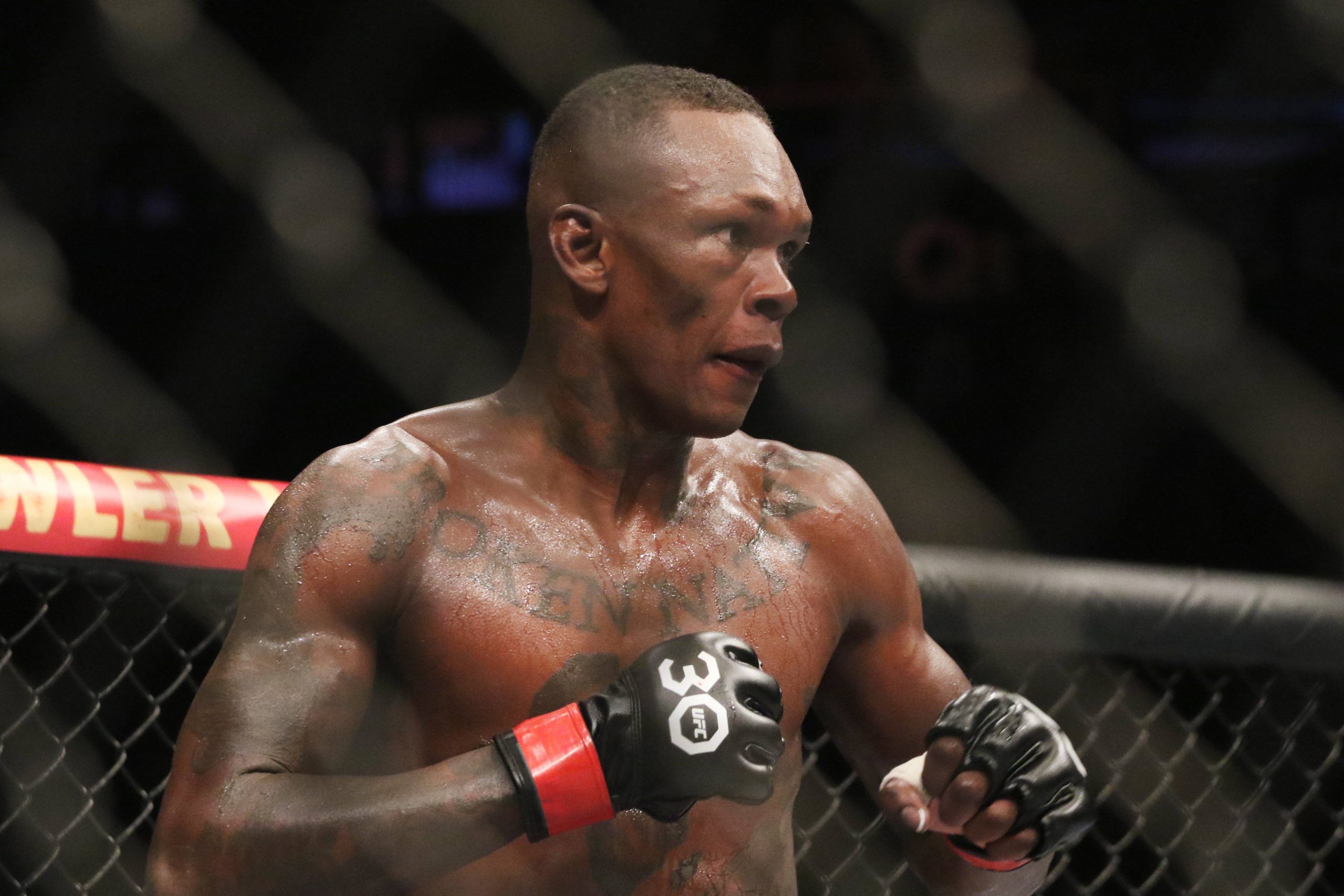 IMAGO/USA Today Network: Israel Adesanya lost to Sean Strickland at UFC 293.