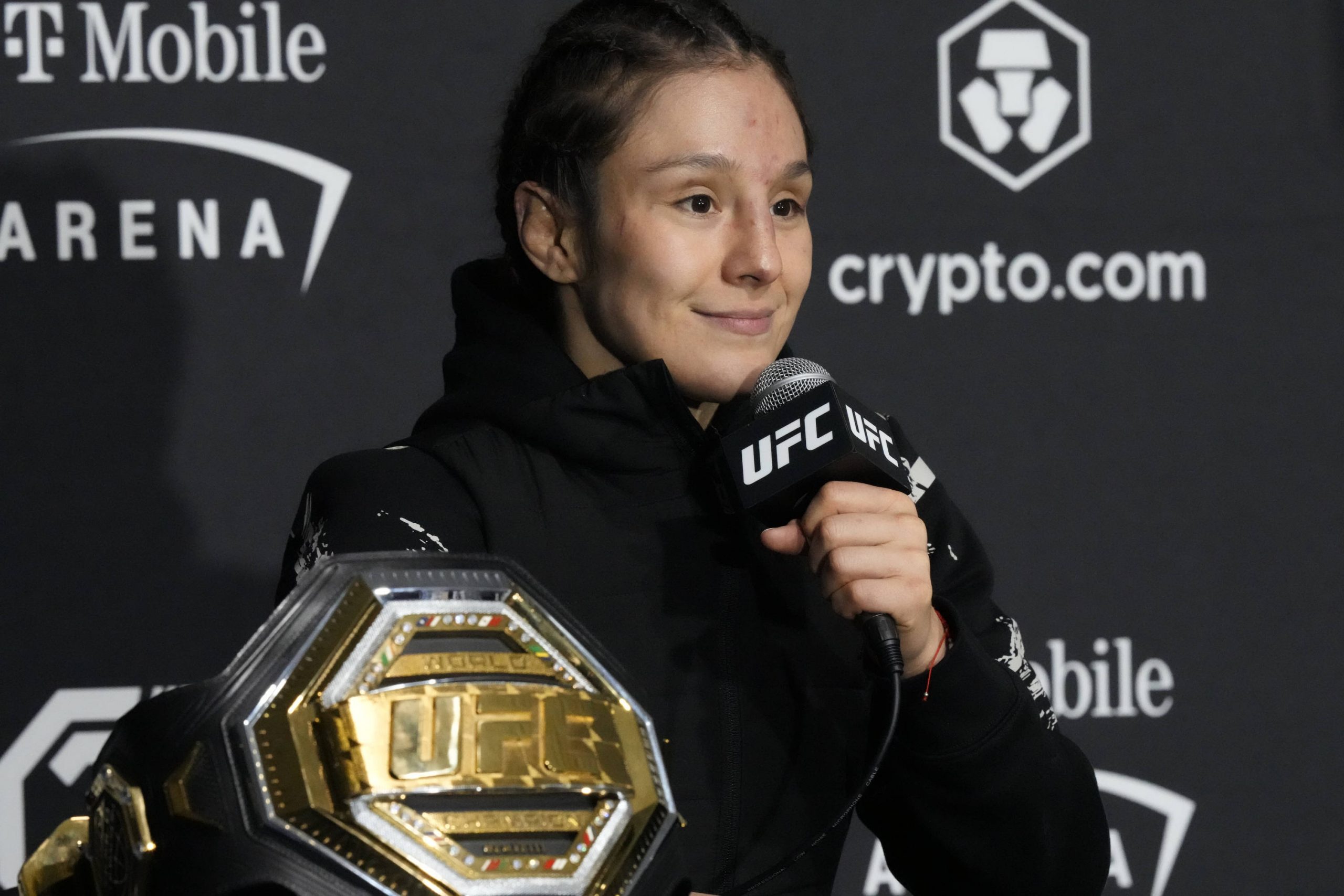 Alexa Grasso after UFC 285.