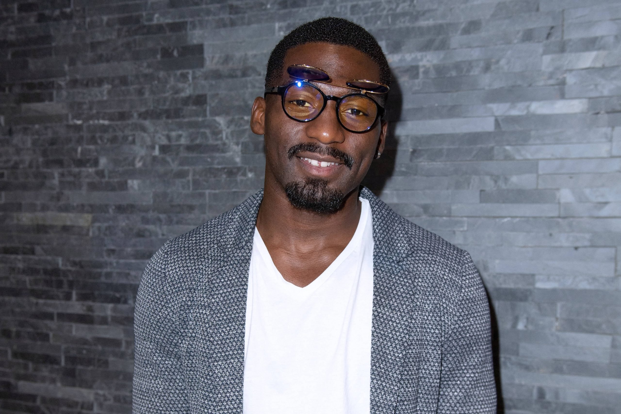 Malika Menard Fitwave Opening Cedric Doumbe attending the Opening of the Fitwave gym in Paris, France on September 17, 2019. Photo by Aurore Marech...