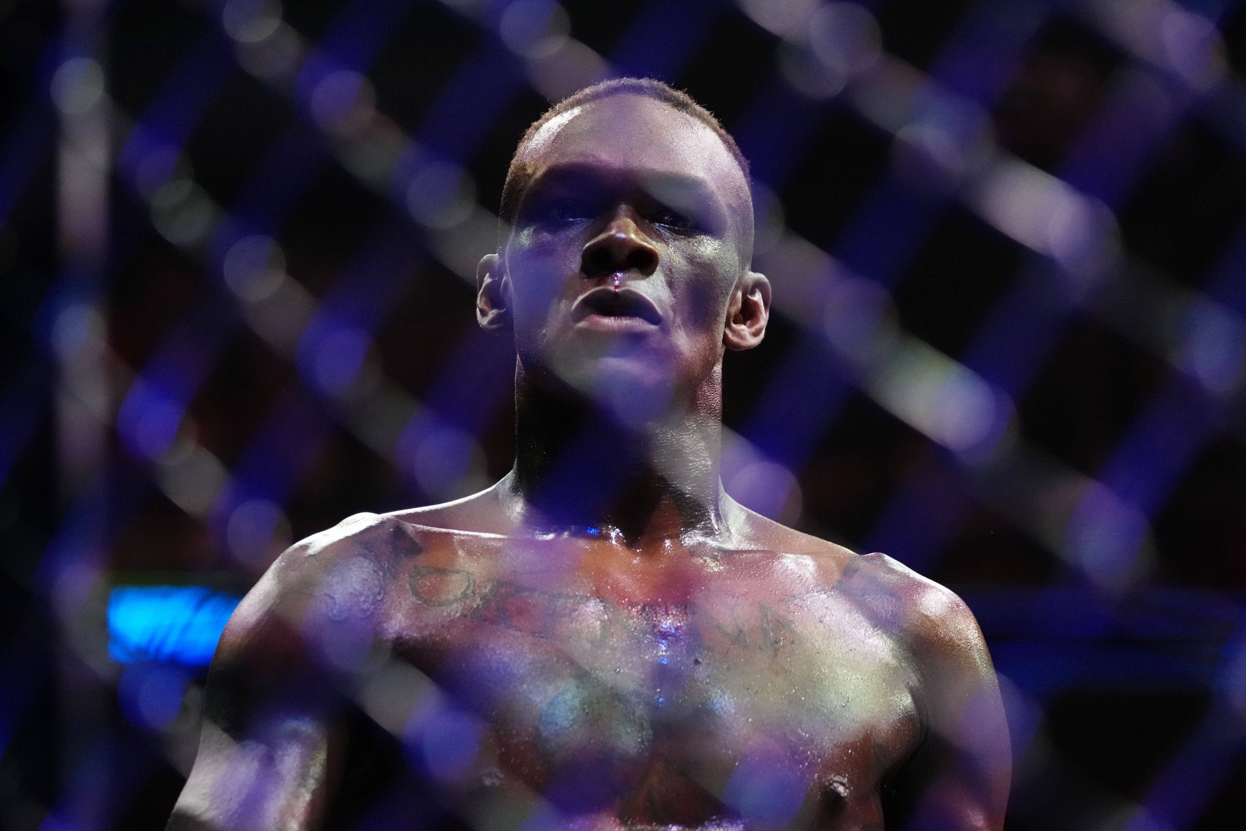 UFC 293's main eventer Israel Adesanya. IMAGO/USA TODAY/Rich Storry