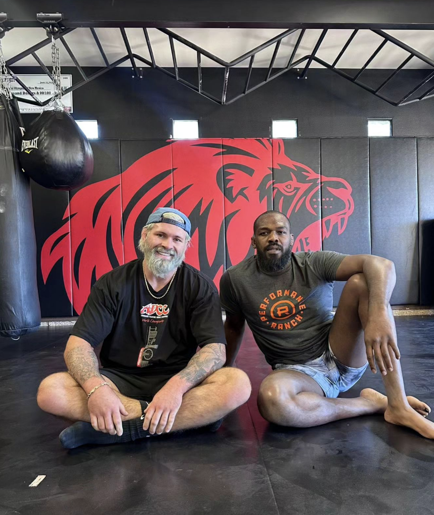 BJJ legend Gordon Ryan and UFC heavyweight champ Jon Jones are training for Jones upcoming title defense.