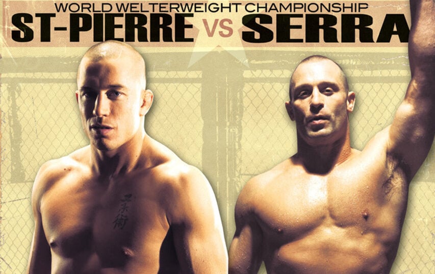 Matt Serra vs. Georges St-Pierre UFC poster