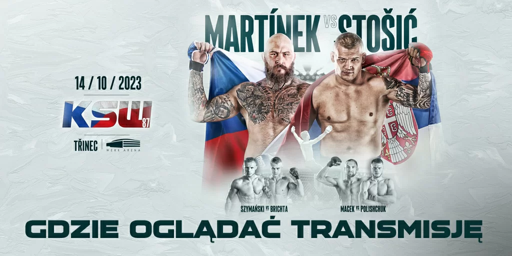 KSW 87 goes down on Oct. 14, 2023.