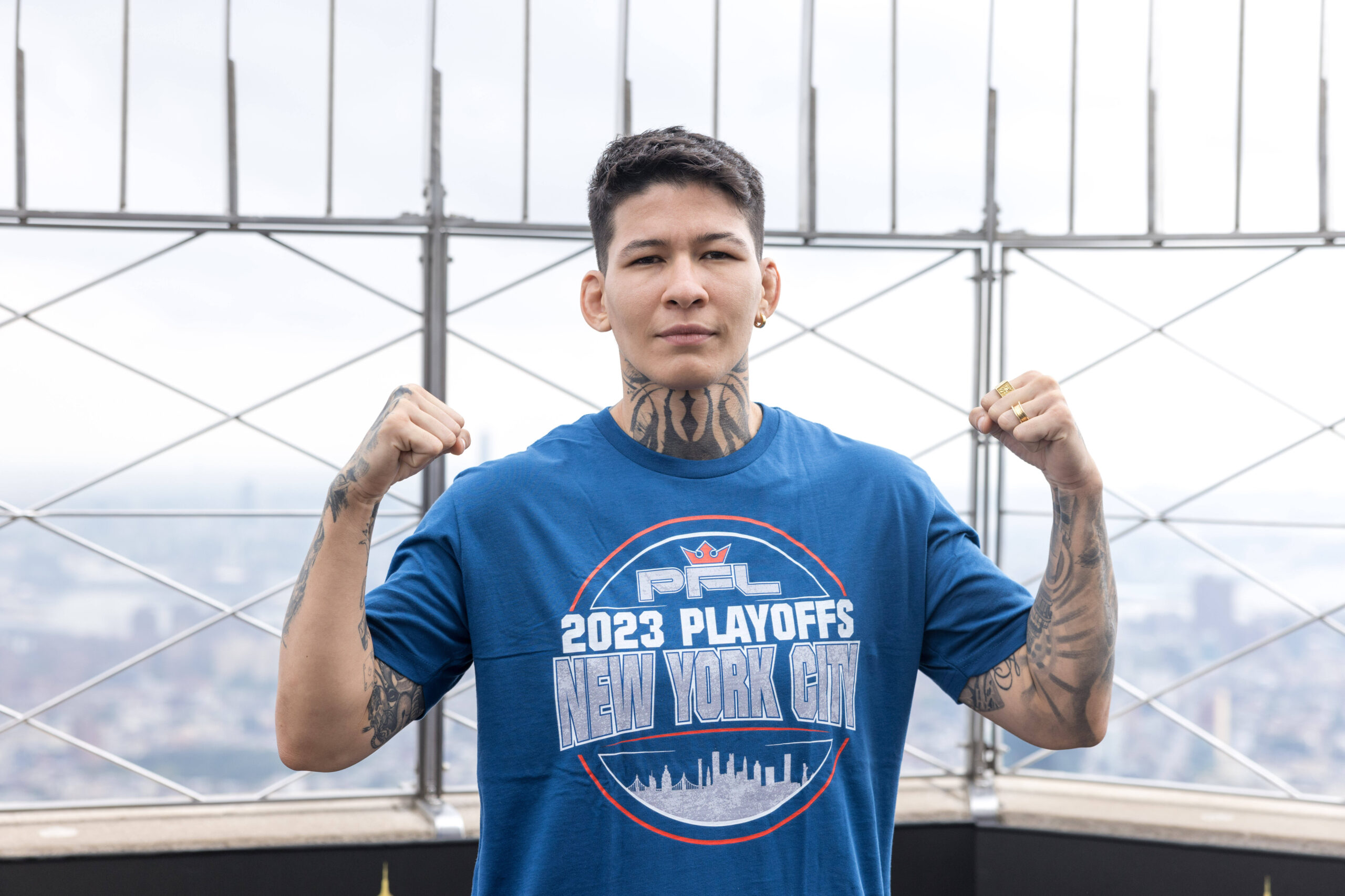 IMAGO/ZUMA Wire: 2023 finalist Larissa Pacheco is looking to become the first woman double champ in PFL history.