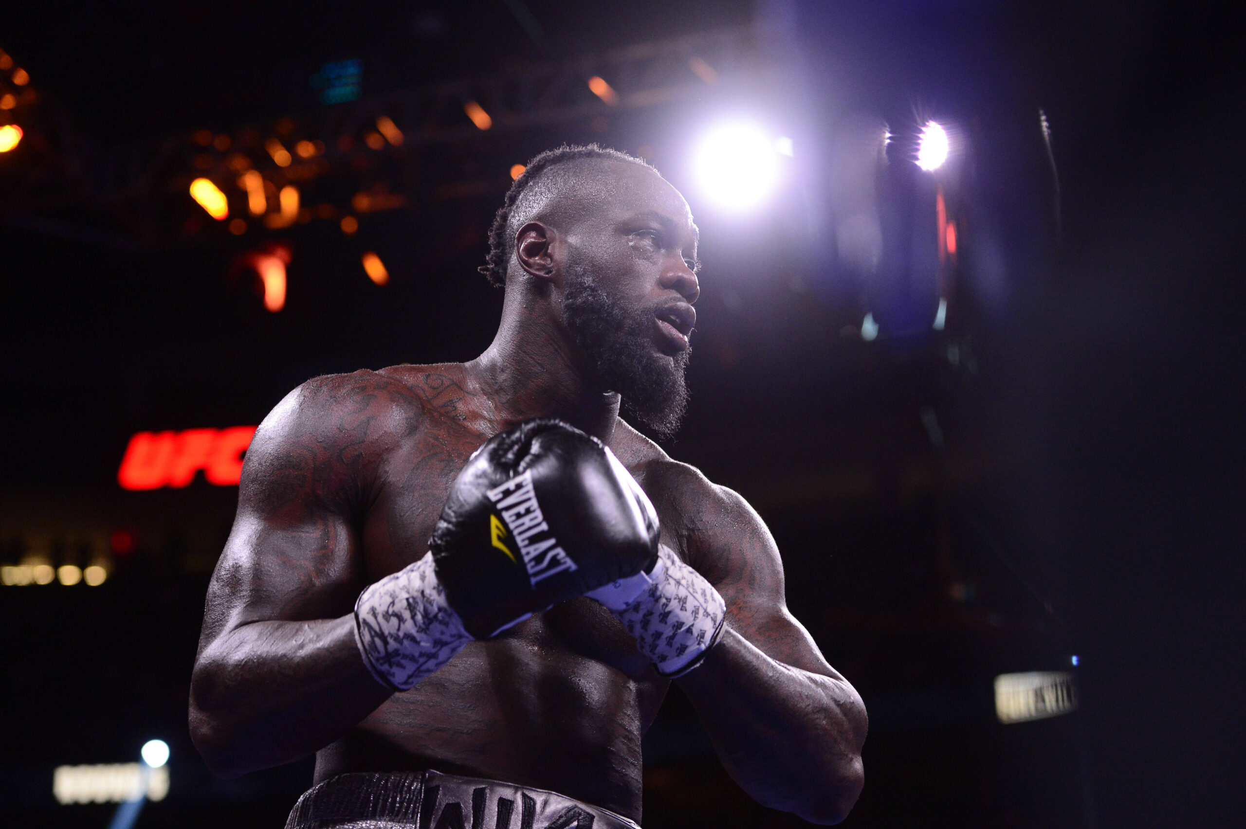 Boxing star Deontay Wilder might try his hand in the UFC Octagon fighting MMA before he retires.