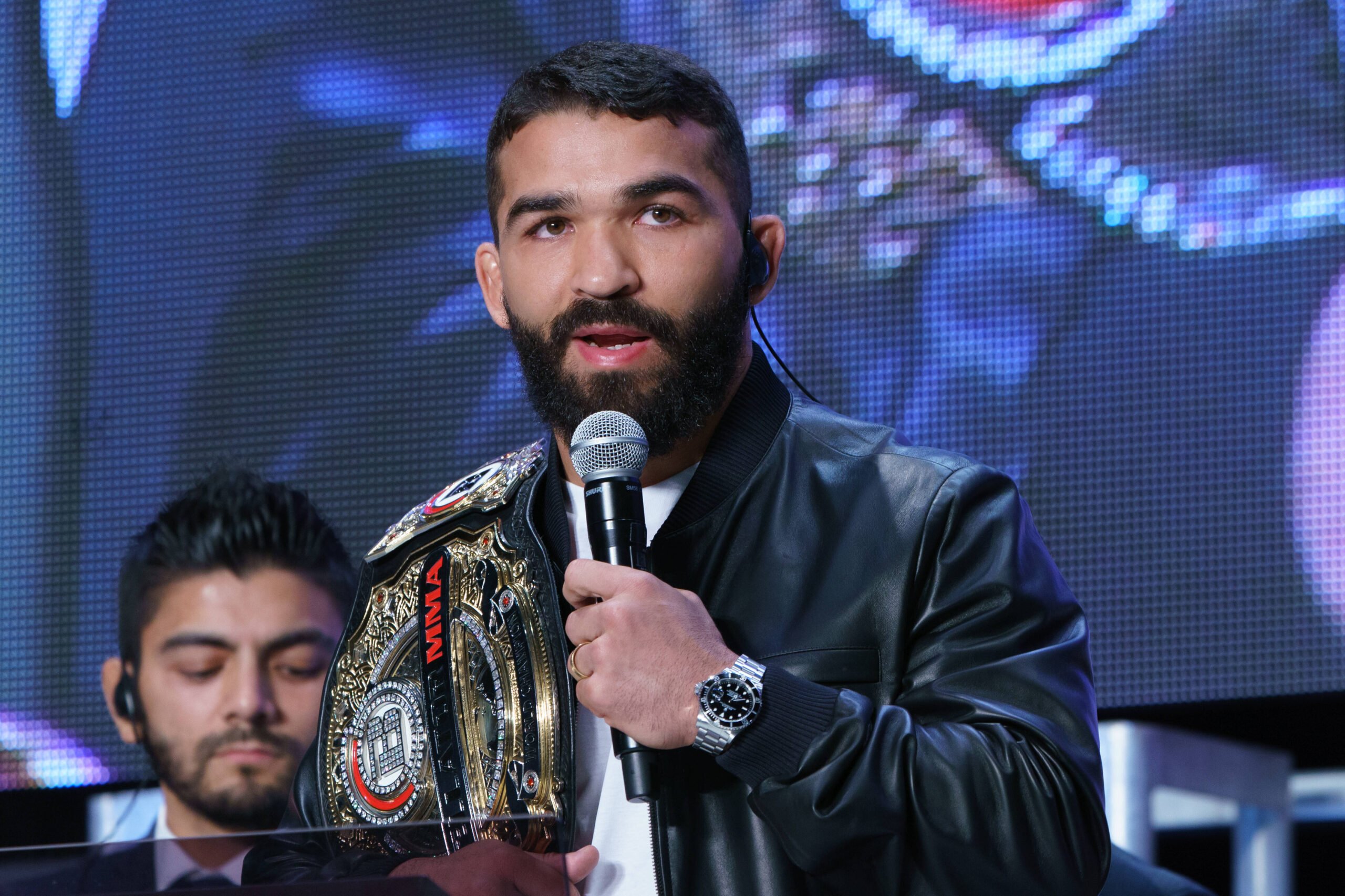 MMA fighter of Bellator, Patricio Pitbull attends a press conference, PK, Pressekonferenz of RIZIN.40 at Saitama Super Arena on December, in Tokyo,...