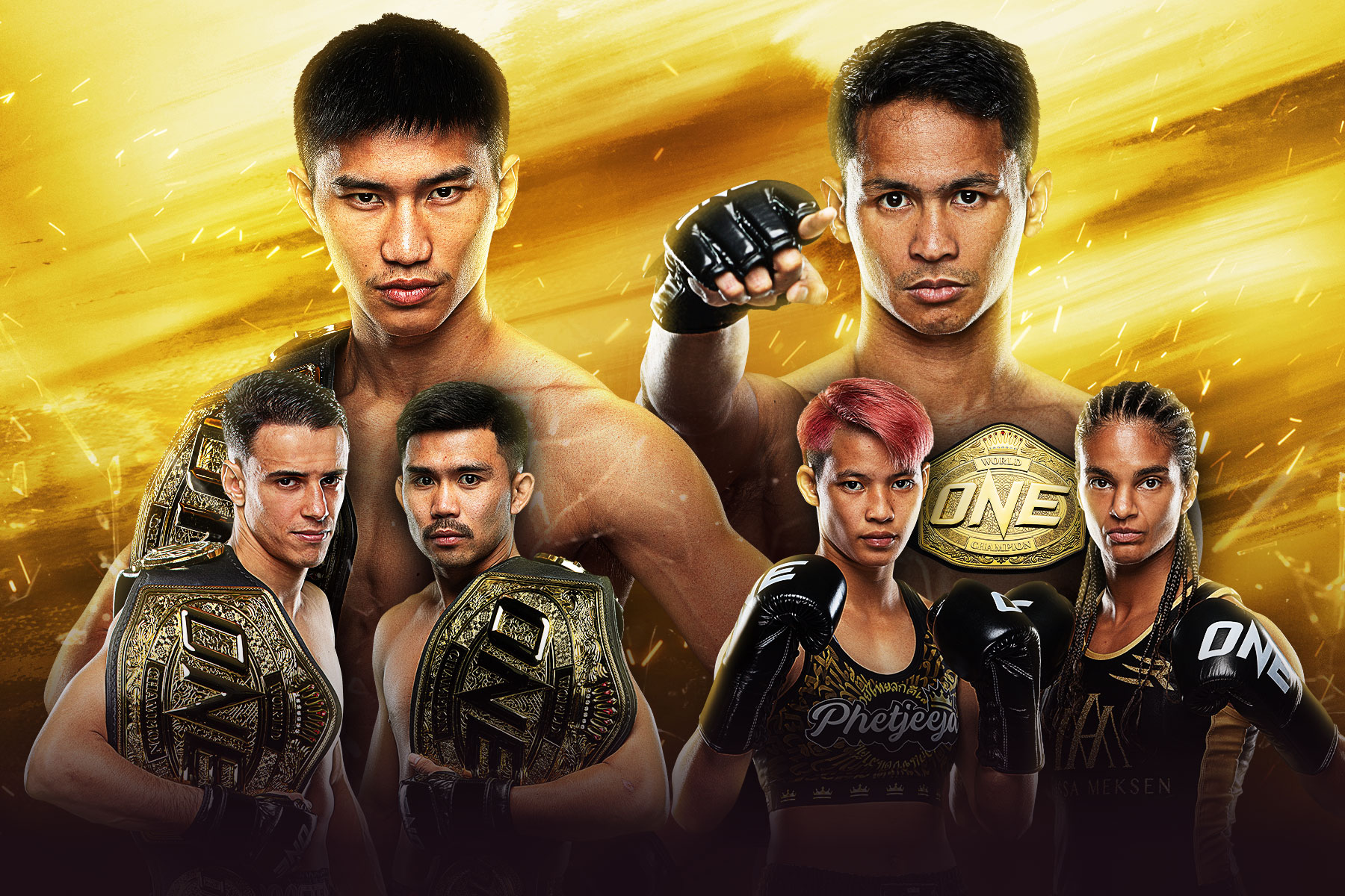 ONE Friday Fights 46: Tawanchai vs. Superbon fight poster